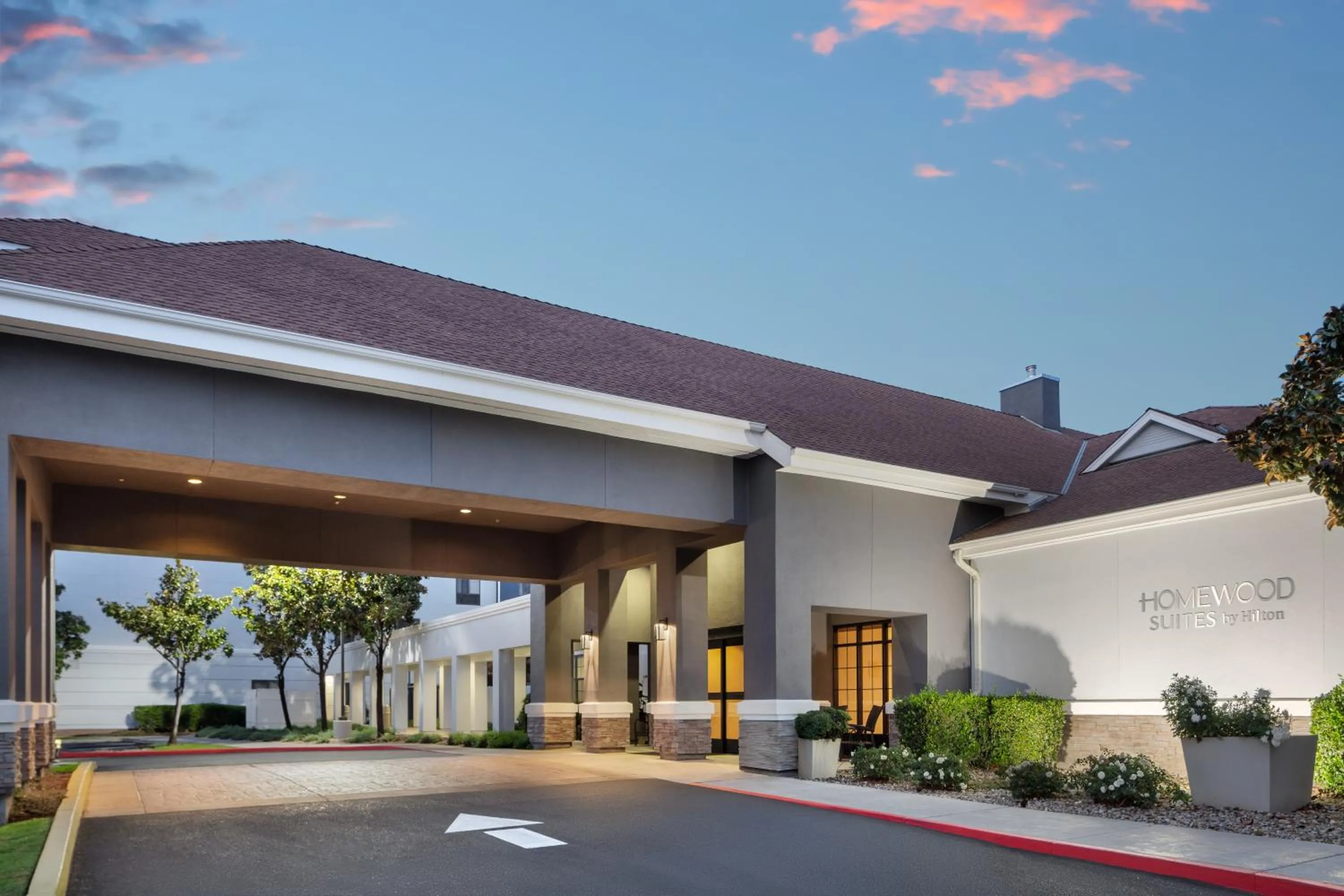Property building in Homewood Suites by Hilton Fresno