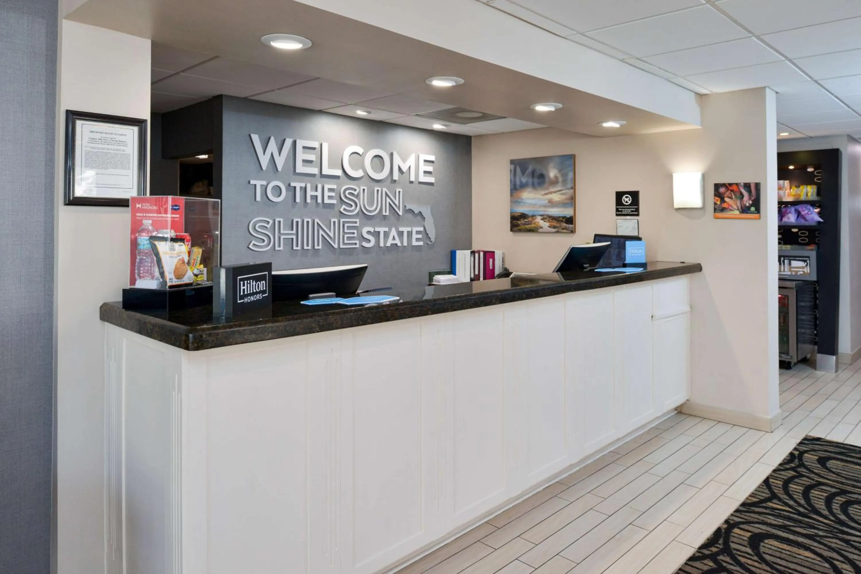 Lobby or reception in Hampton Inn Vero Beach Outlets