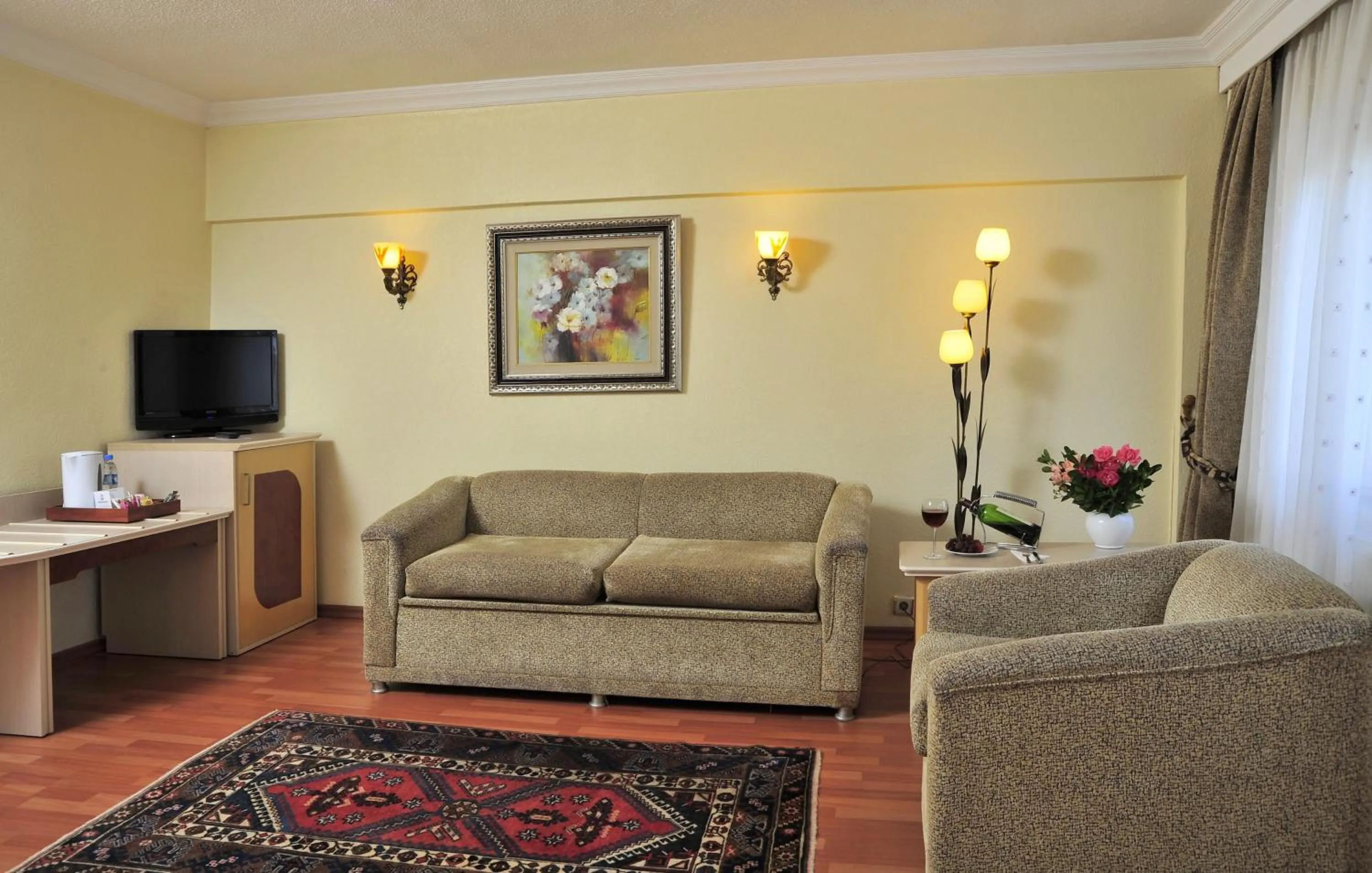 Seating area in Dinler Hotels Urgup