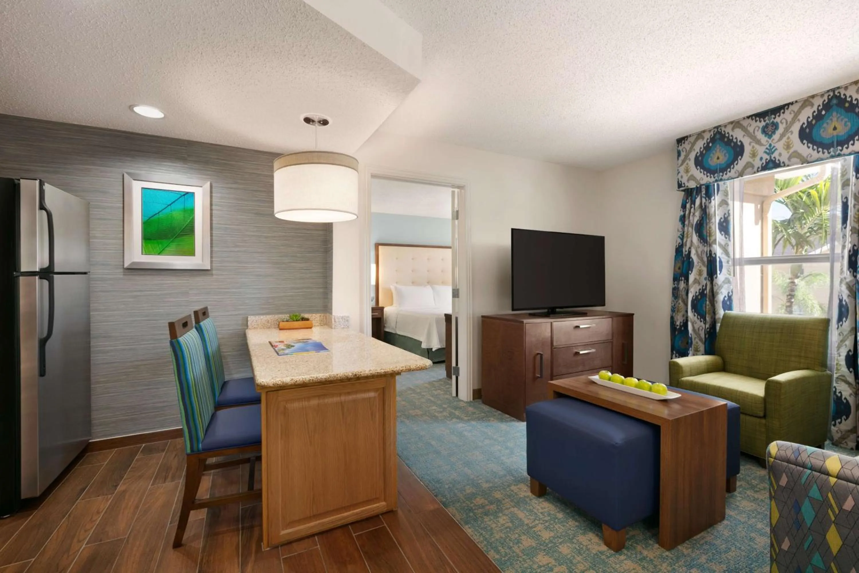 Bedroom in Homewood Suites by Hilton Fort Myers