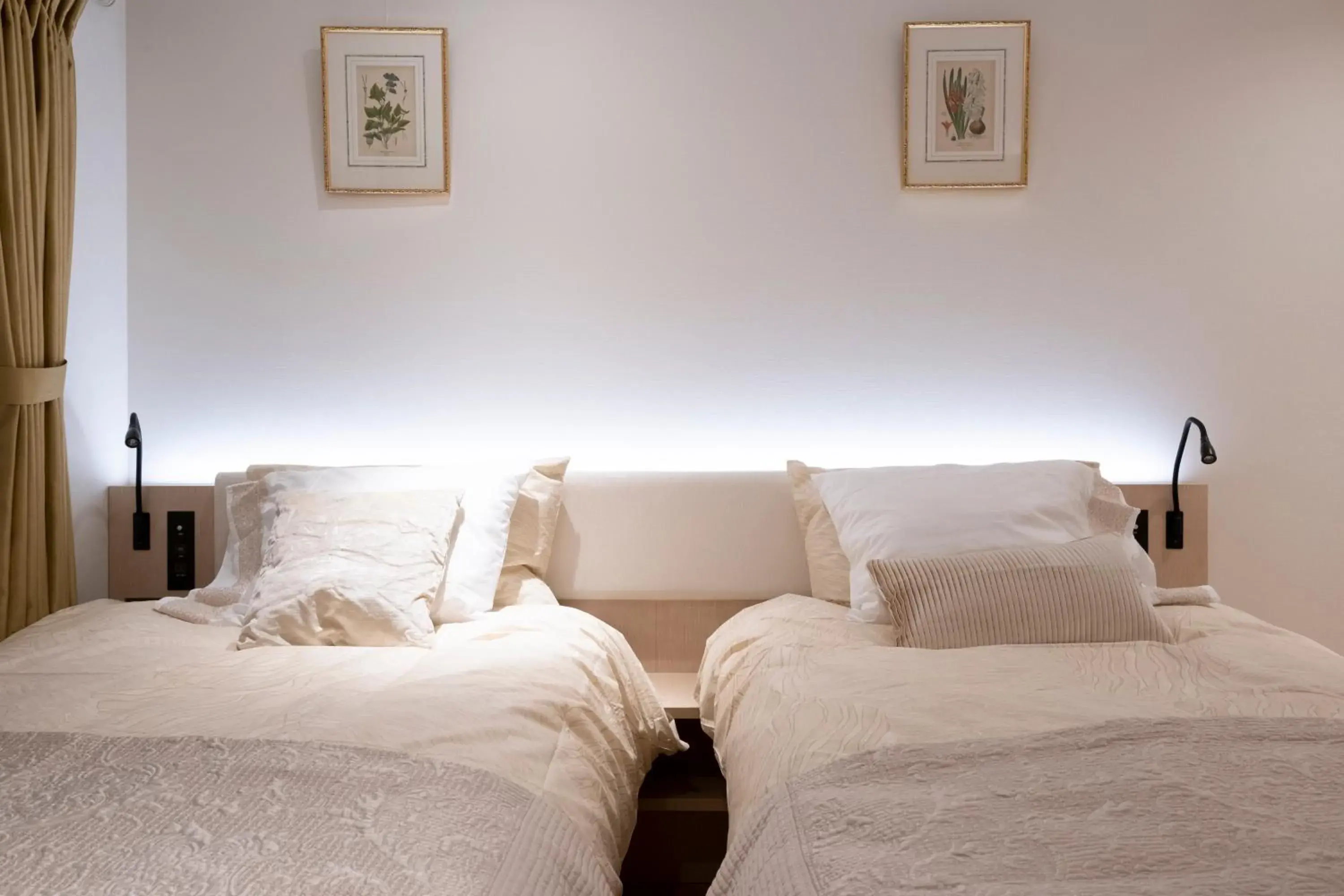 Bed in Studio Inn Nishi Shinjuku Bed in Studio Inn Nishi Shinjuku