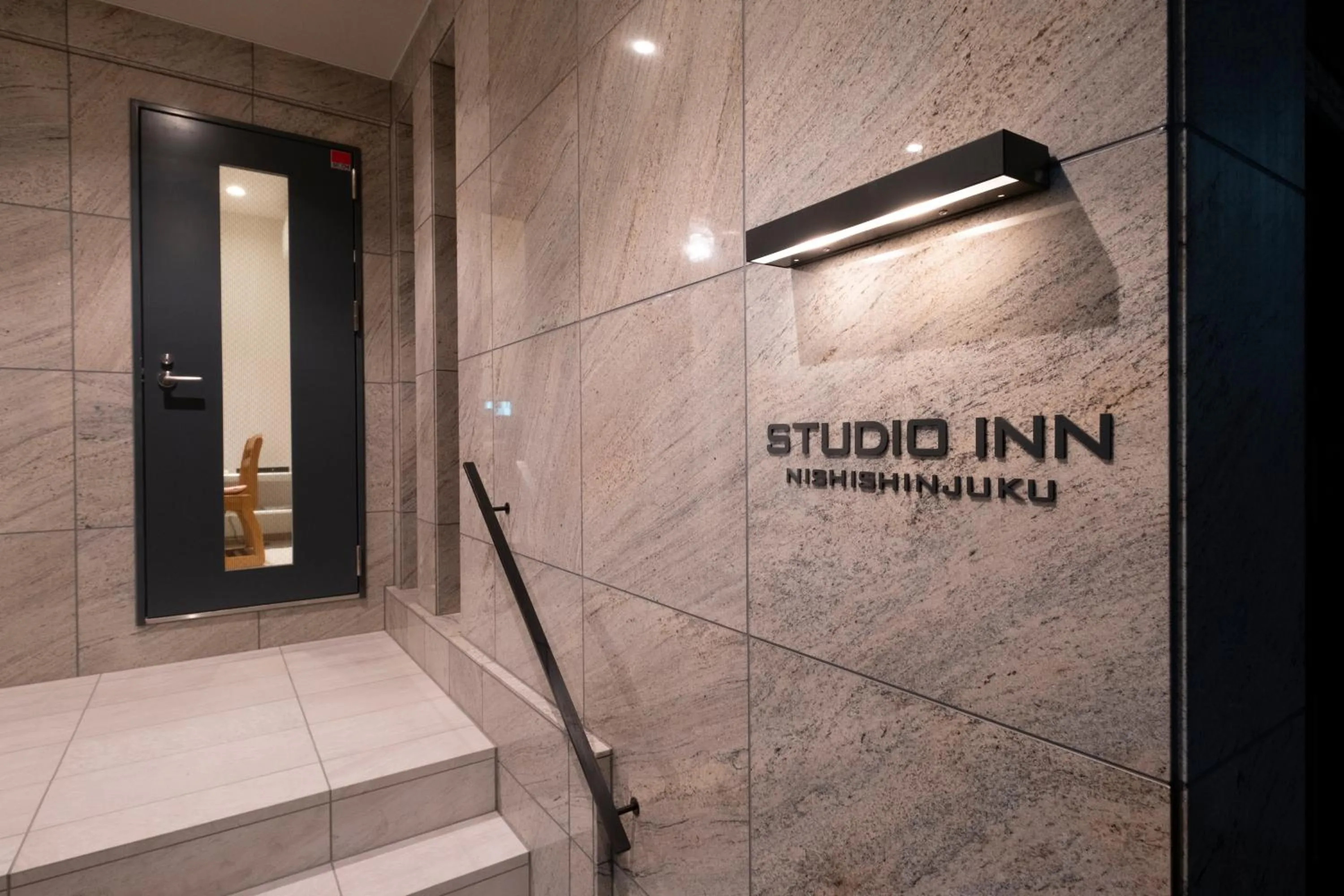 Property building in Studio Inn Nishi Shinjuku