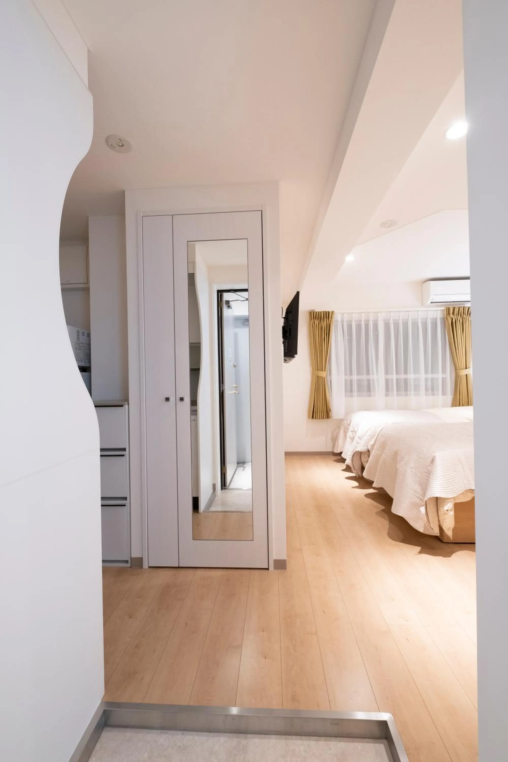 Bed in Studio Inn Nishi Shinjuku