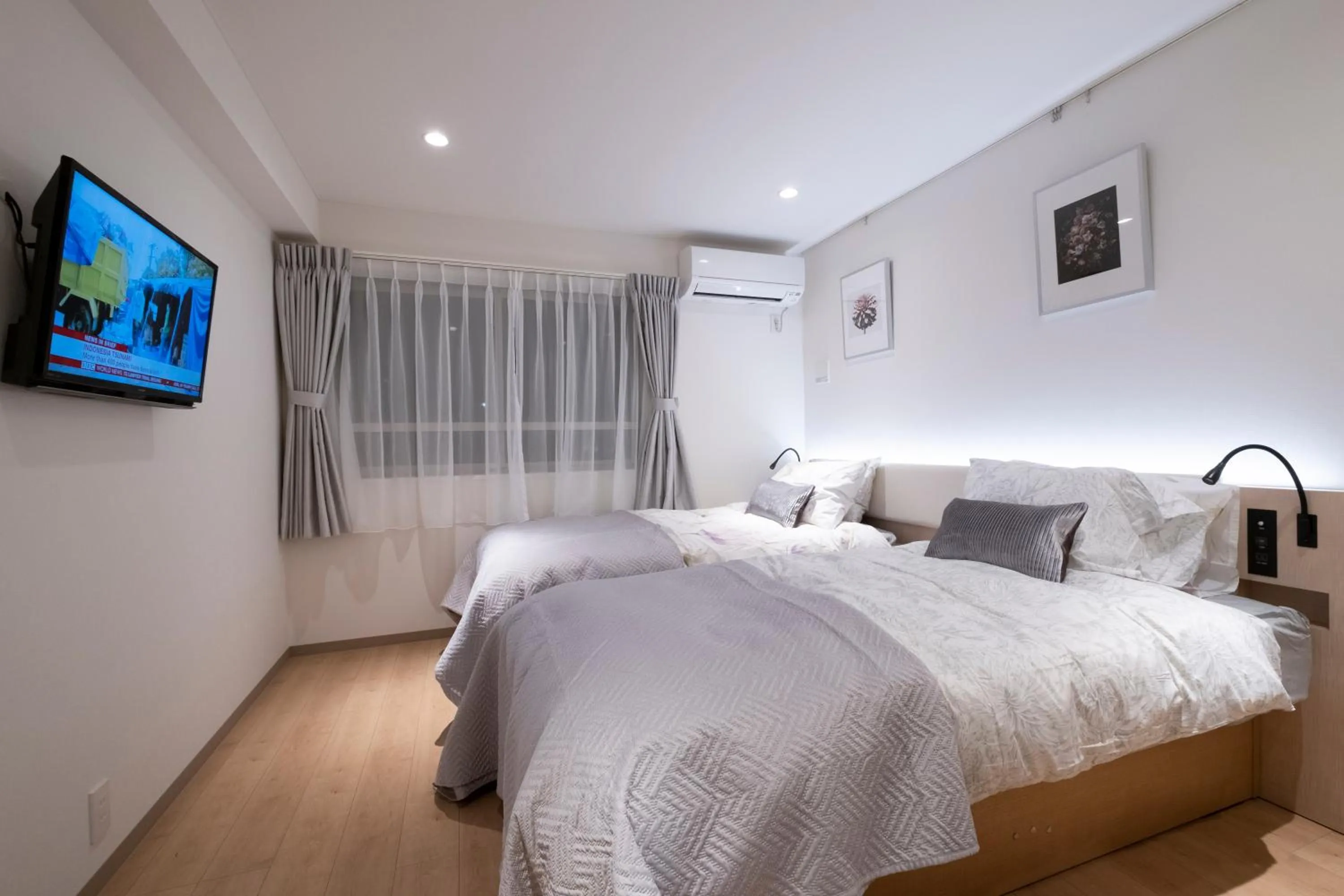 Bed in Studio Inn Nishi Shinjuku