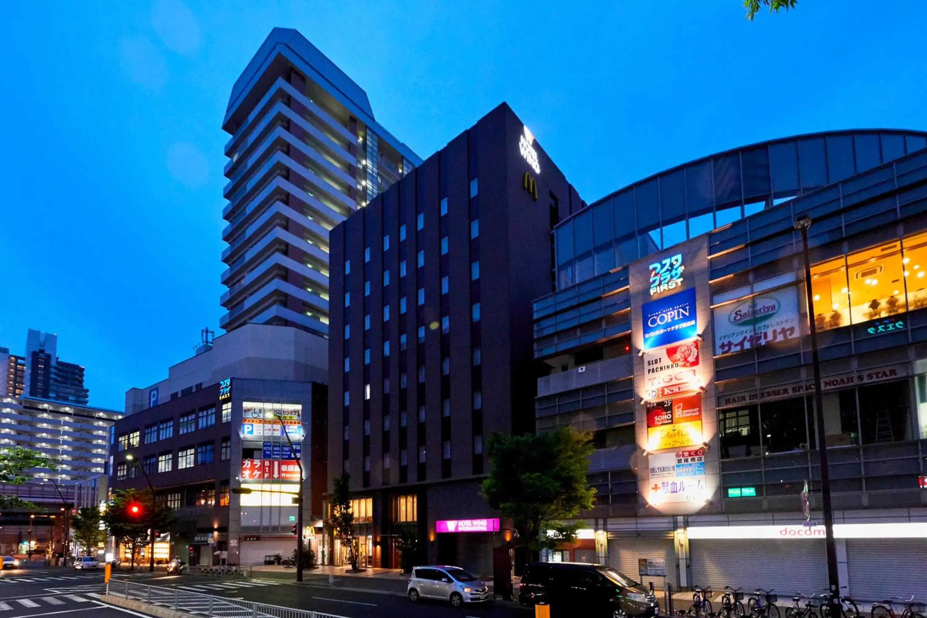 Facade/entrance in Hotel Wing International Kobe - Shinnagata Ekimae Facade/entrance in Hotel Wing International Kobe - Shinnagata Ekimae