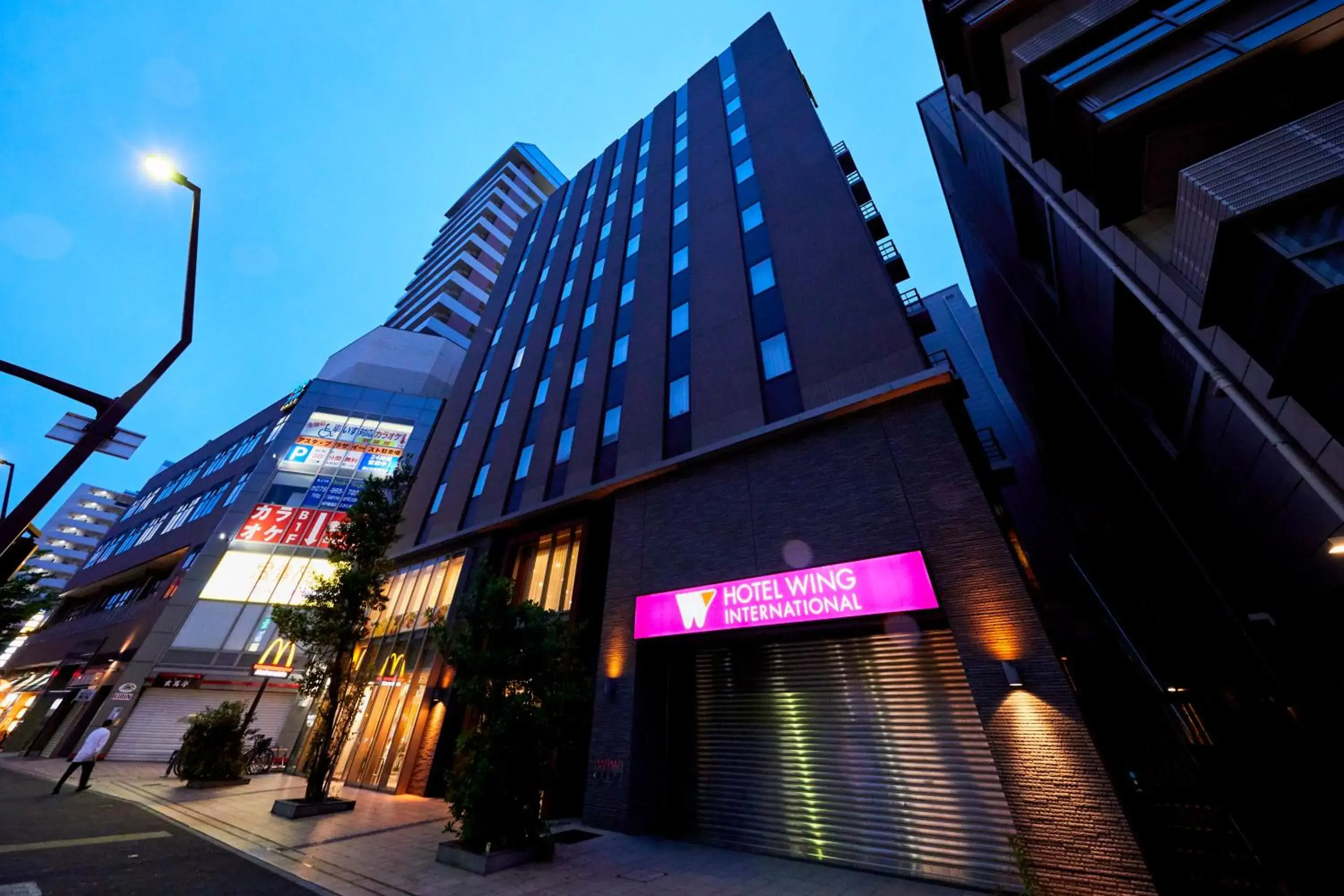 Facade/entrance in Hotel Wing International Kobe - Shinnagata Ekimae Facade/entrance in Hotel Wing International Kobe - Shinnagata Ekimae