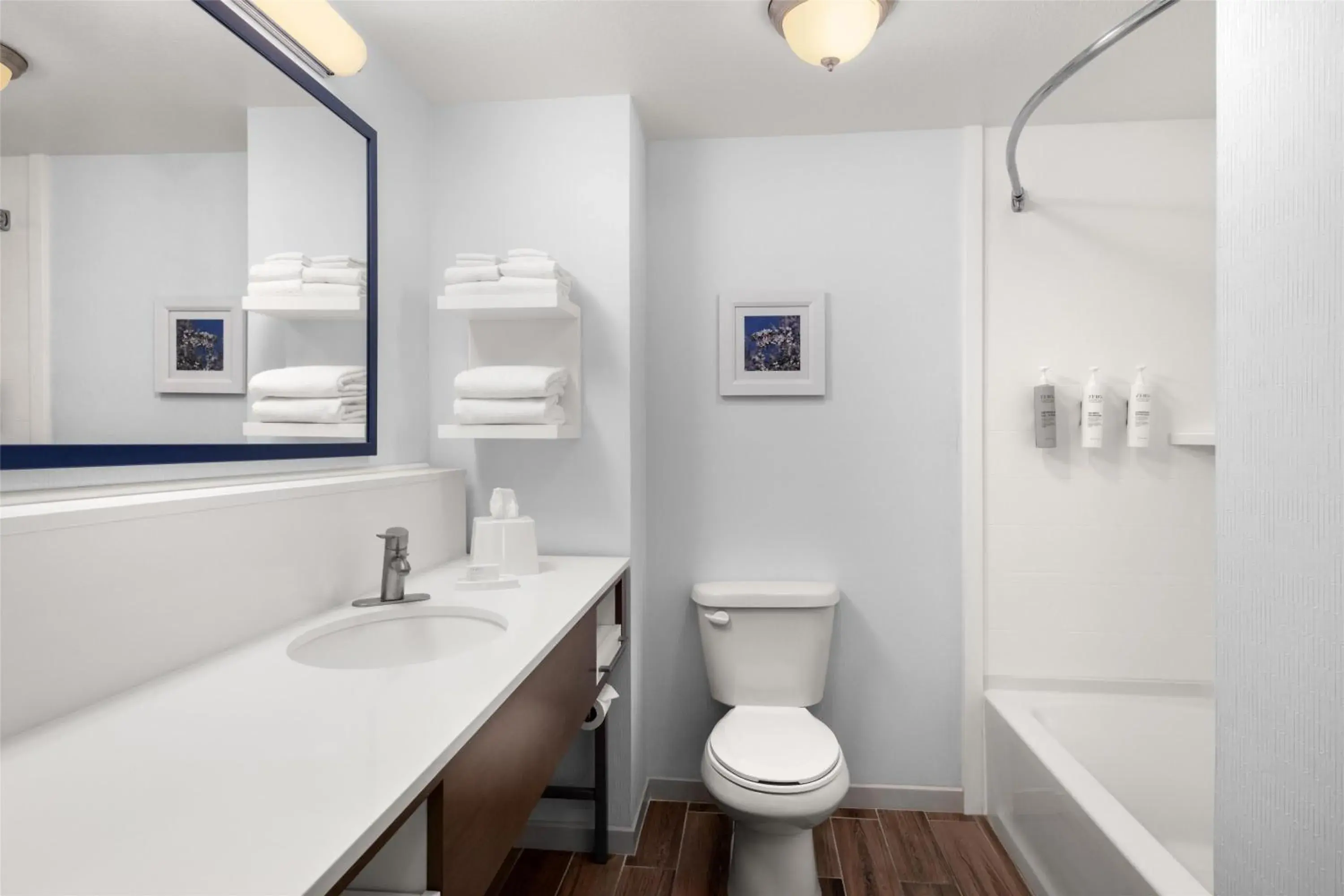 Bathroom in Hampton Inn & Suites Fresno Bathroom in Hampton Inn & Suites Fresno