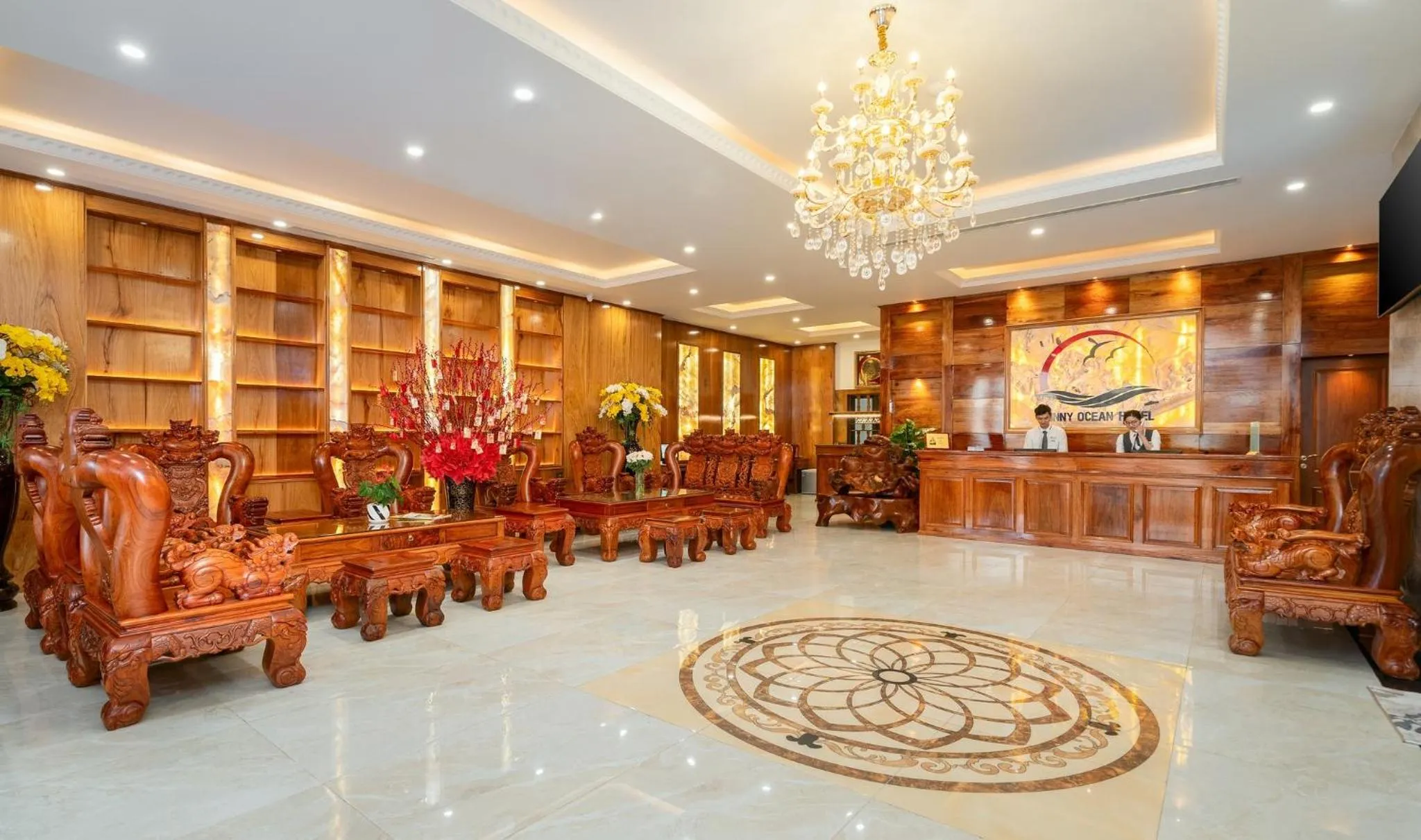 Lobby or reception in Sunny Ocean Hotel & Spa