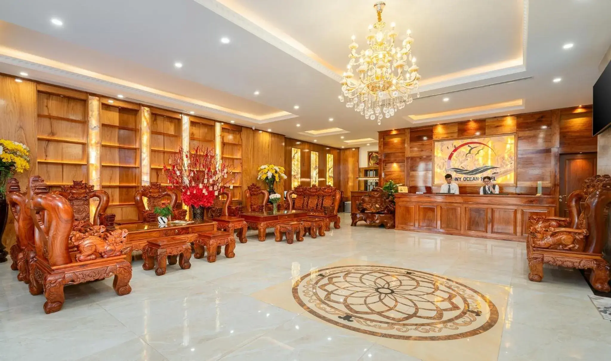 Lobby or reception in Sunny Ocean Hotel & Spa Lobby or reception in Sunny Ocean Hotel & Spa