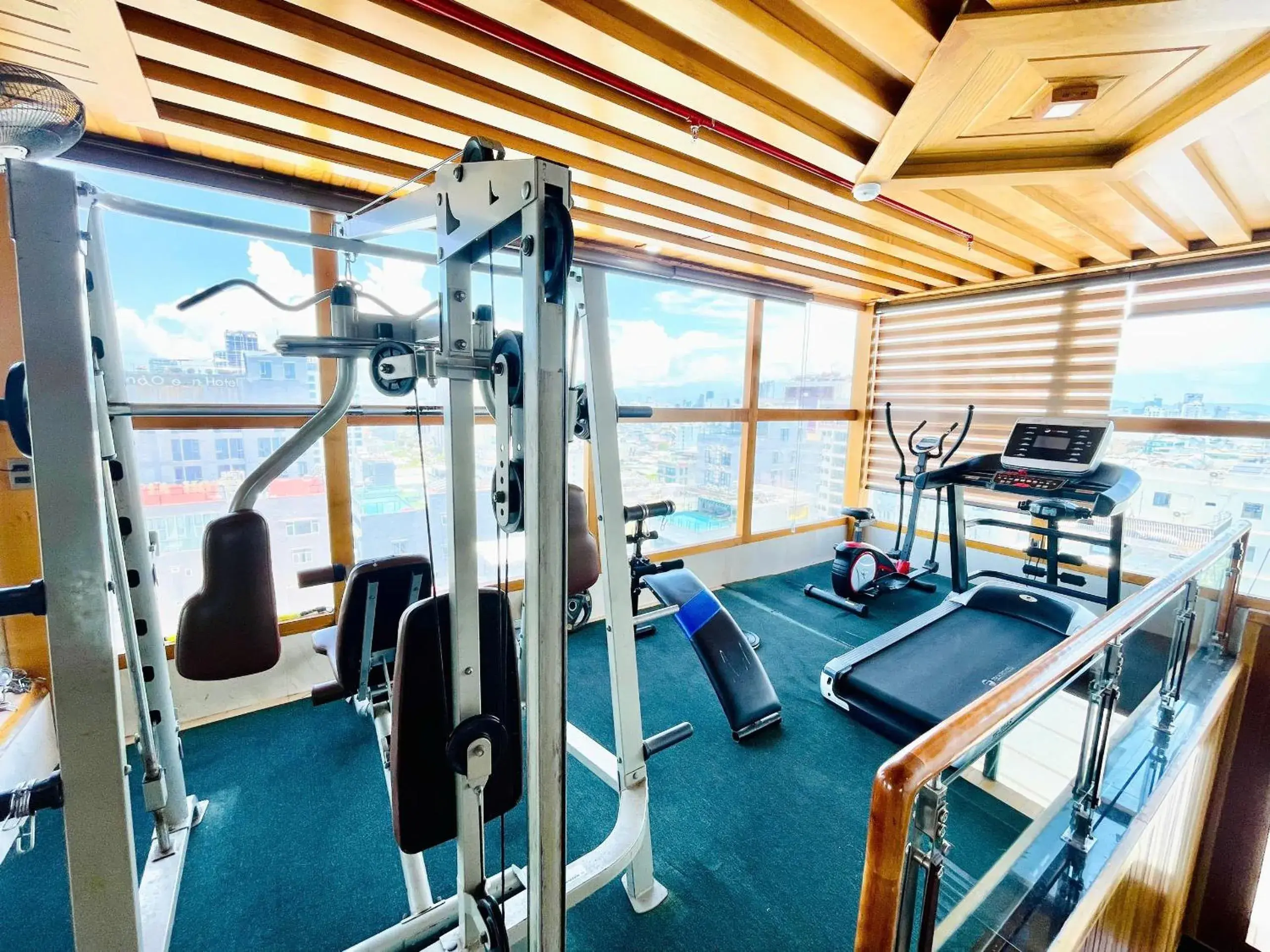 Fitness centre/facilities in Sunny Ocean Hotel & Spa Fitness centre/facilities in Sunny Ocean Hotel & Spa