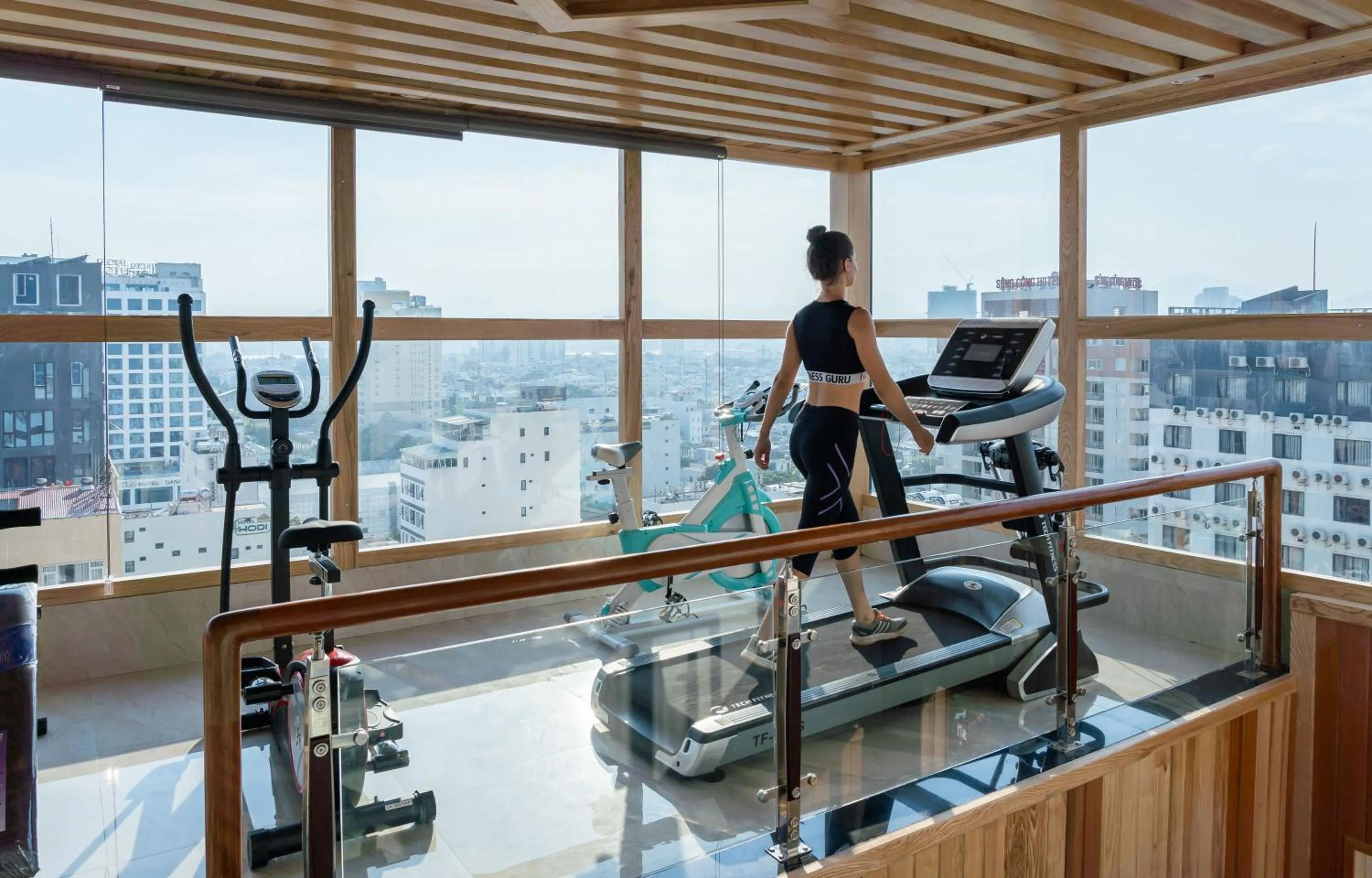 Fitness centre/facilities in Sunny Ocean Hotel & Spa