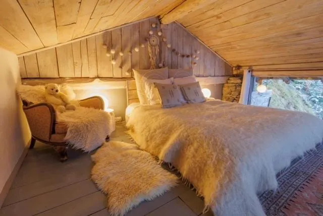 Bed in La Ferme d'Angele