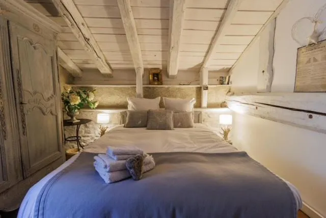 Bed in La Ferme d'Angele