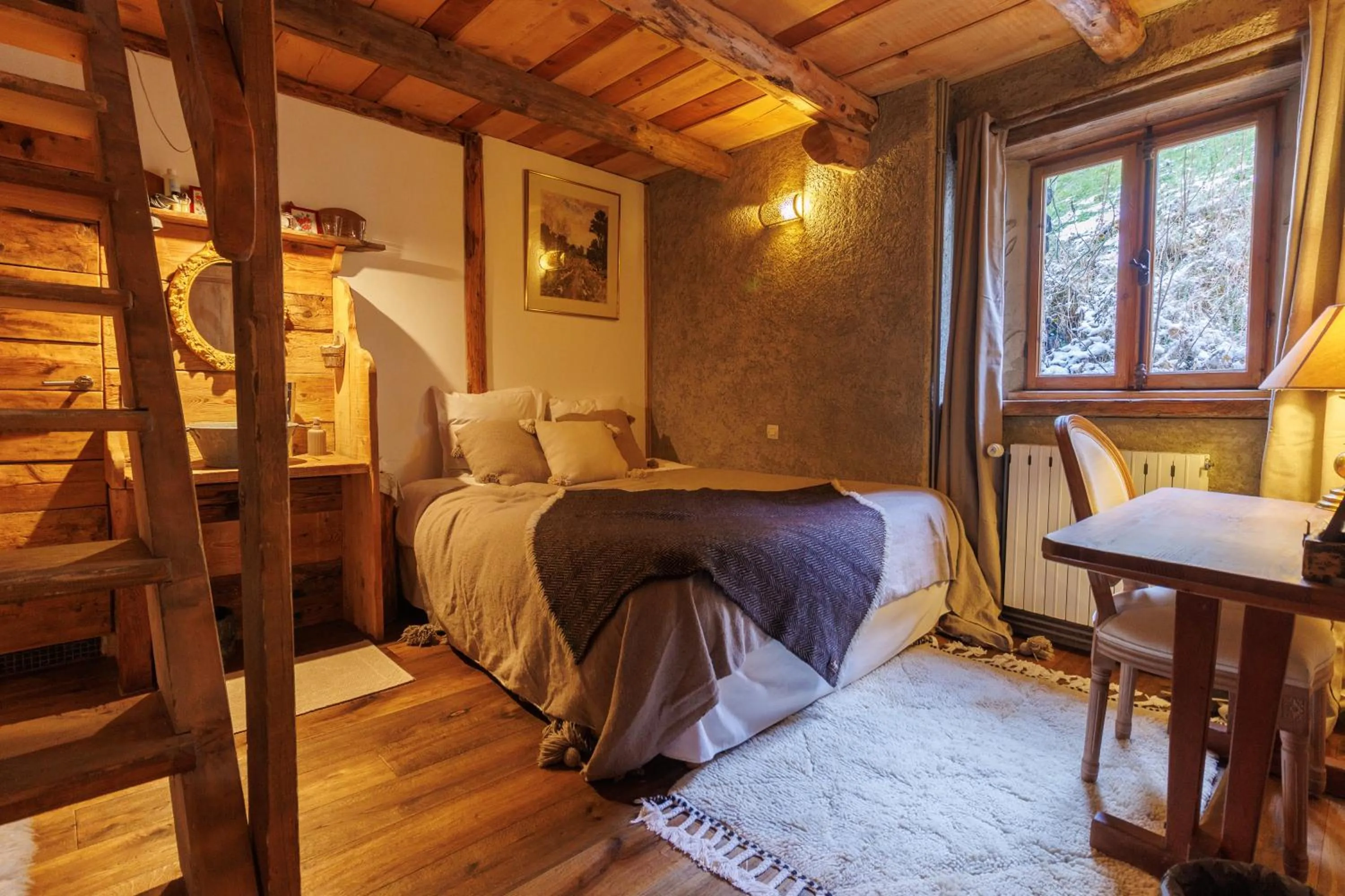 Bed in La Ferme d'Angele
