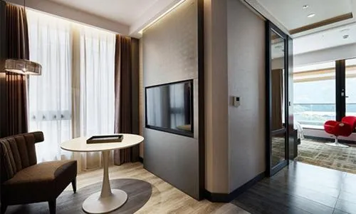 Bed in The Tango Hotel Taipei Jiantan