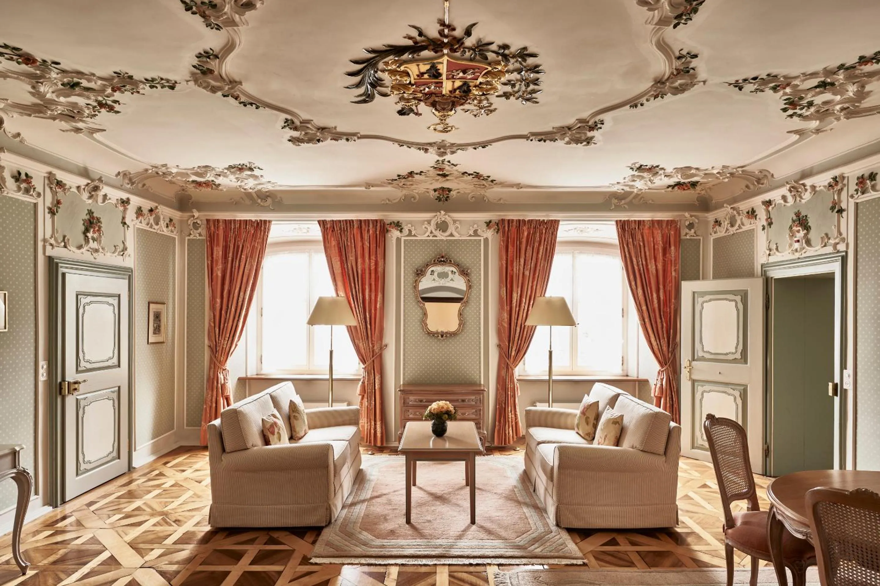 Living room in Palais Bad Ragaz