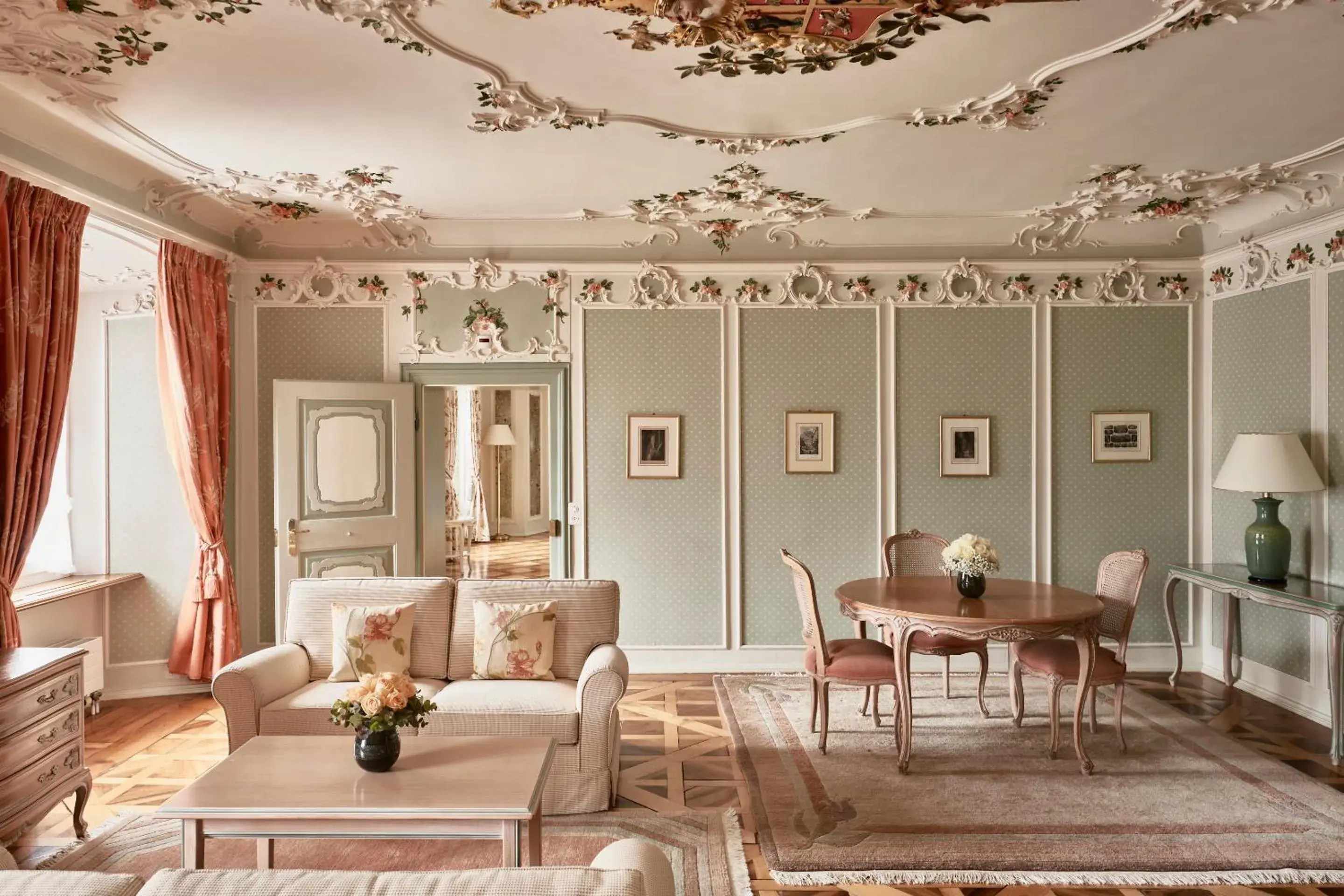 Living room, Bed in Palais Bad Ragaz Living room, Bed in Palais Bad Ragaz