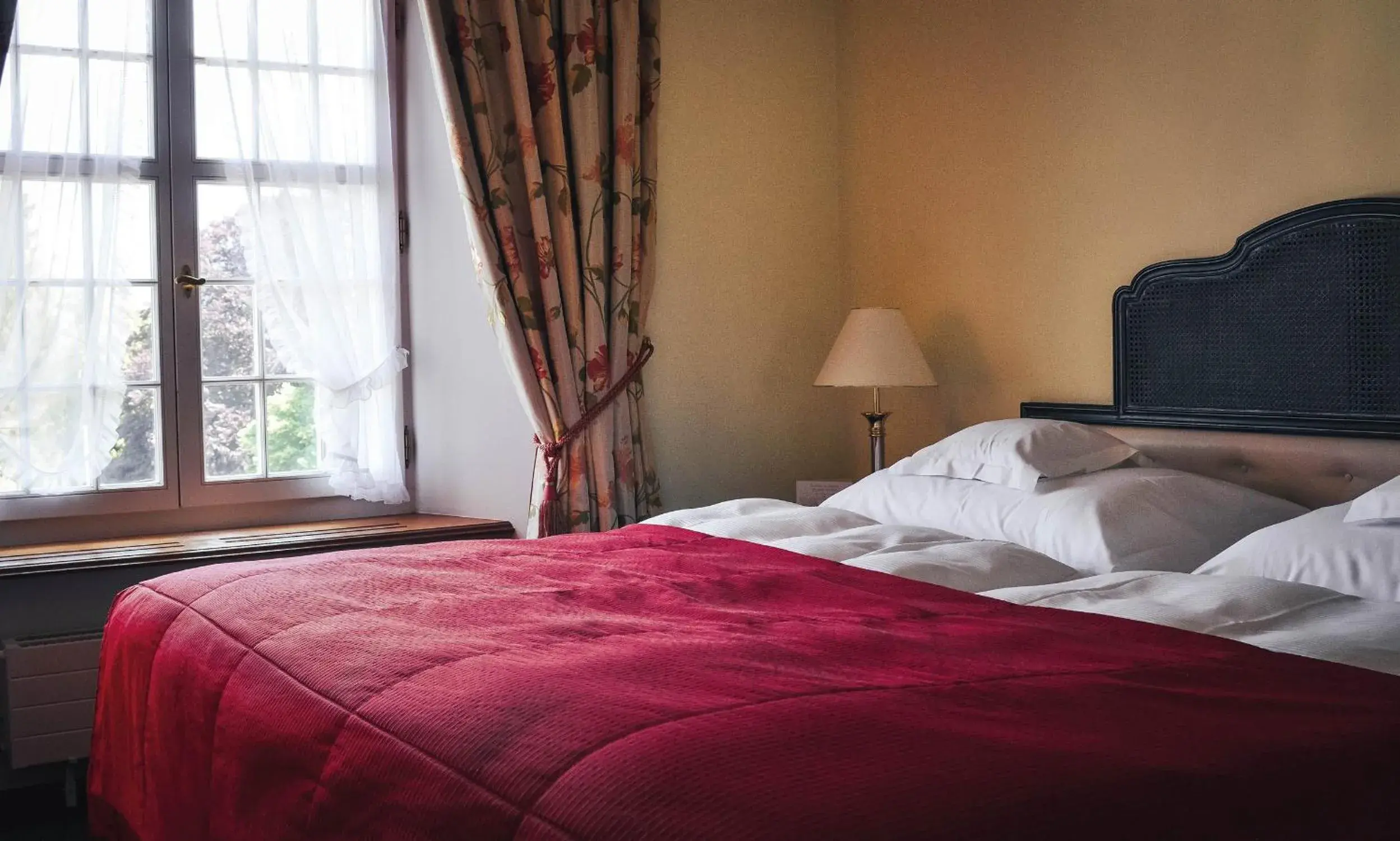 Bed in Palais Bad Ragaz Bed in Palais Bad Ragaz