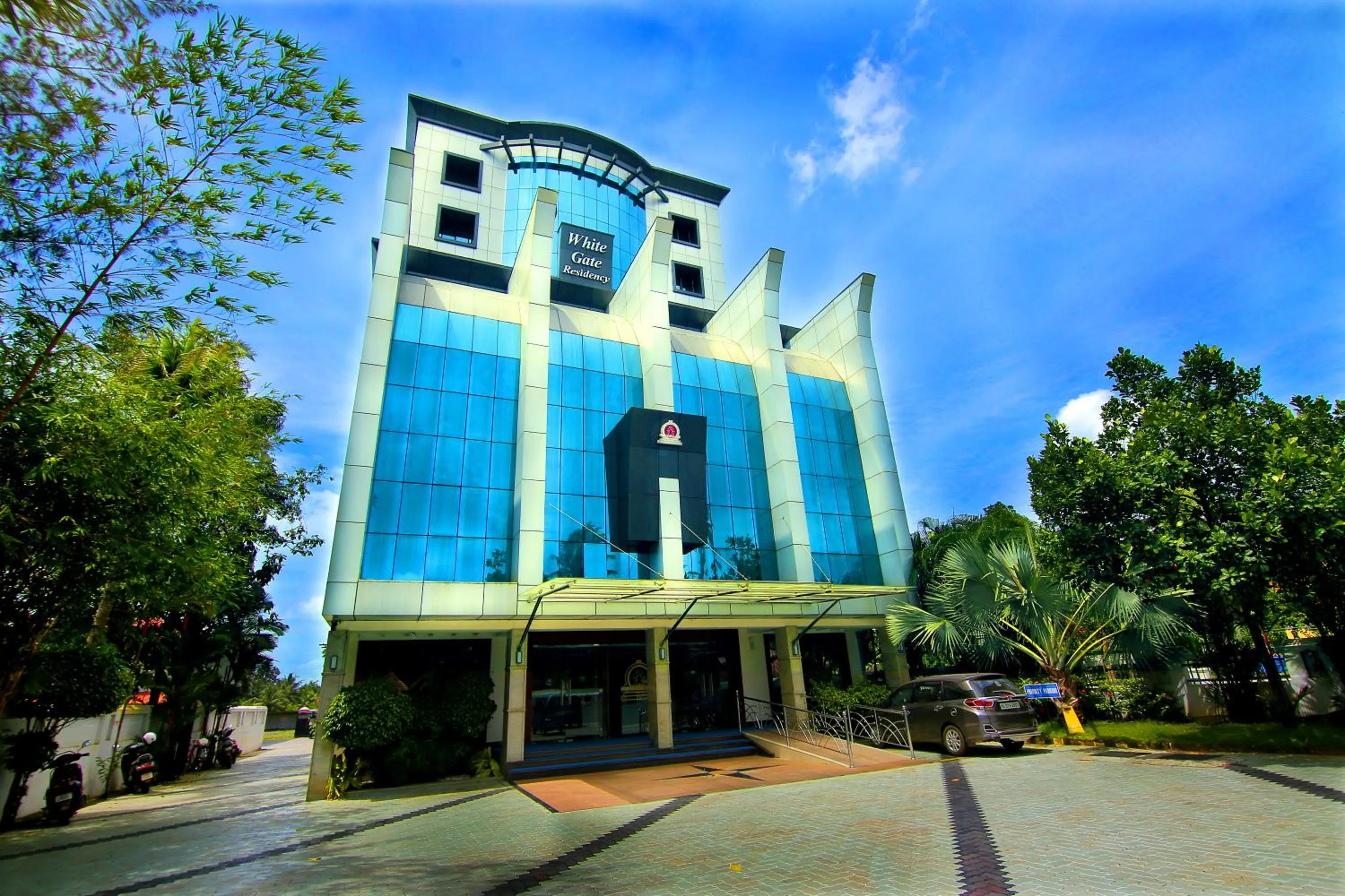 Property building in Hotel White Gate Residency -near to Vaikom Sri Mahadeva Temple