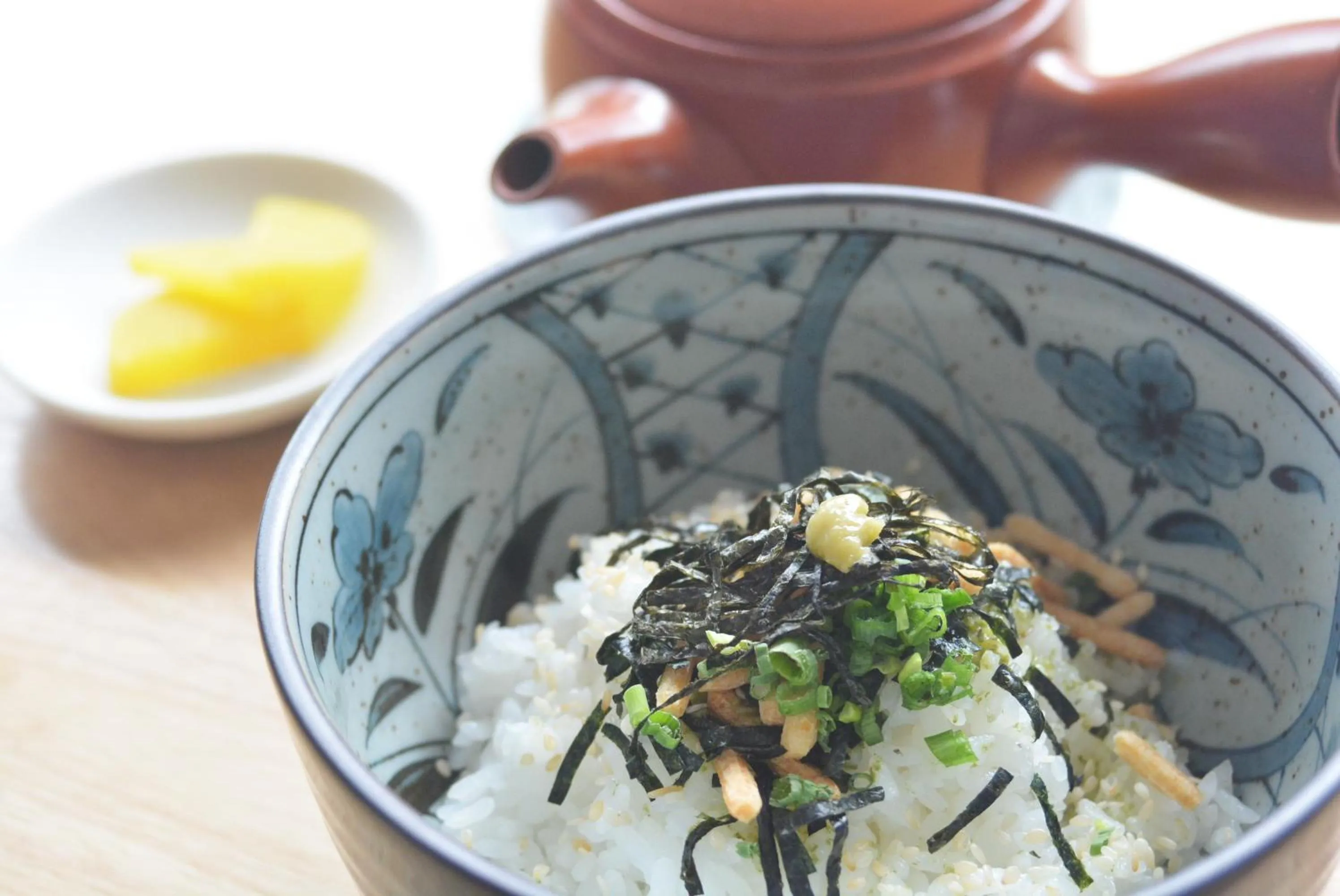 Asian breakfast in Azumaya Hotel Phnom Penh