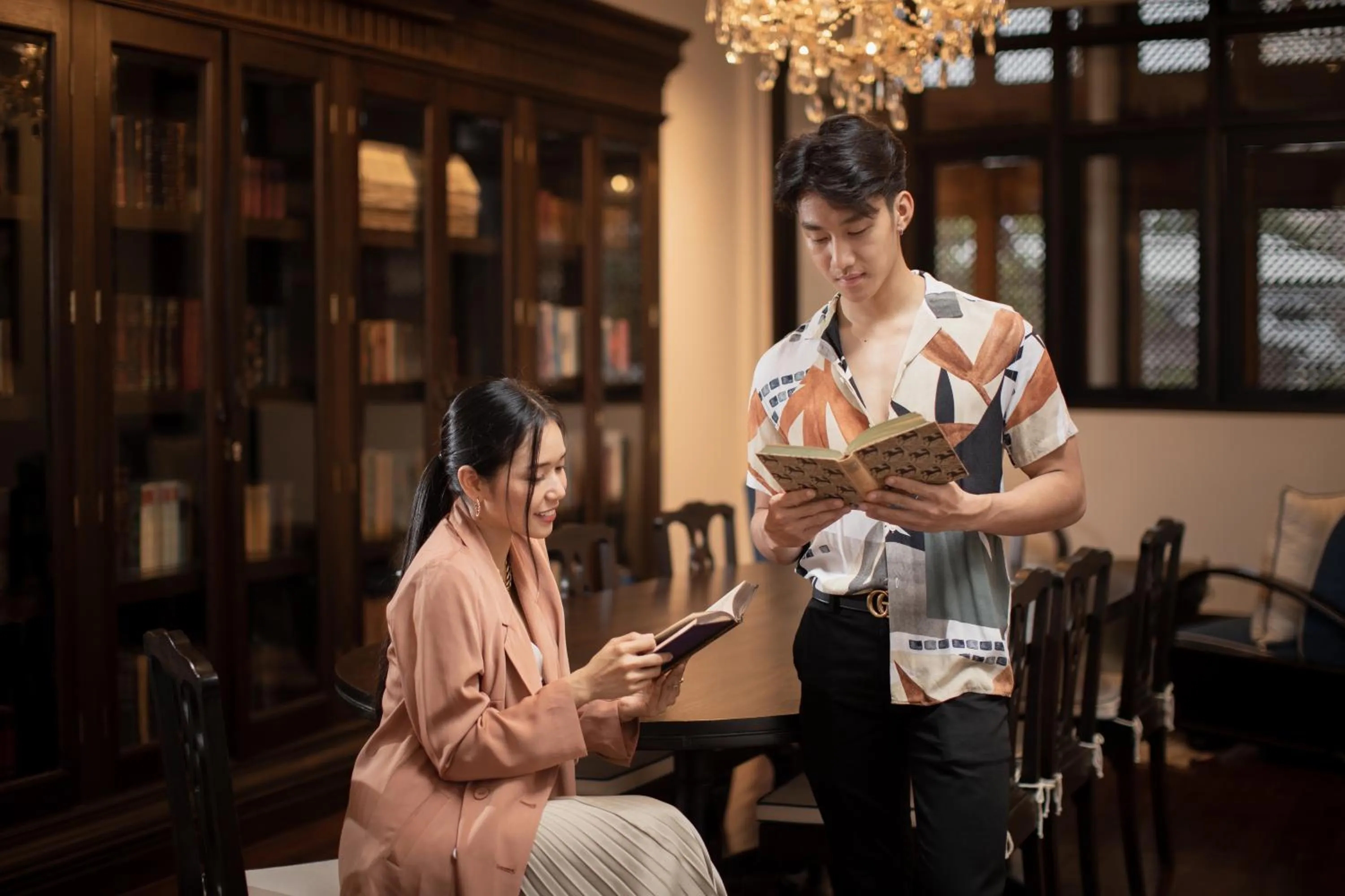 Library in The Bridge An Eclectic Luxotel