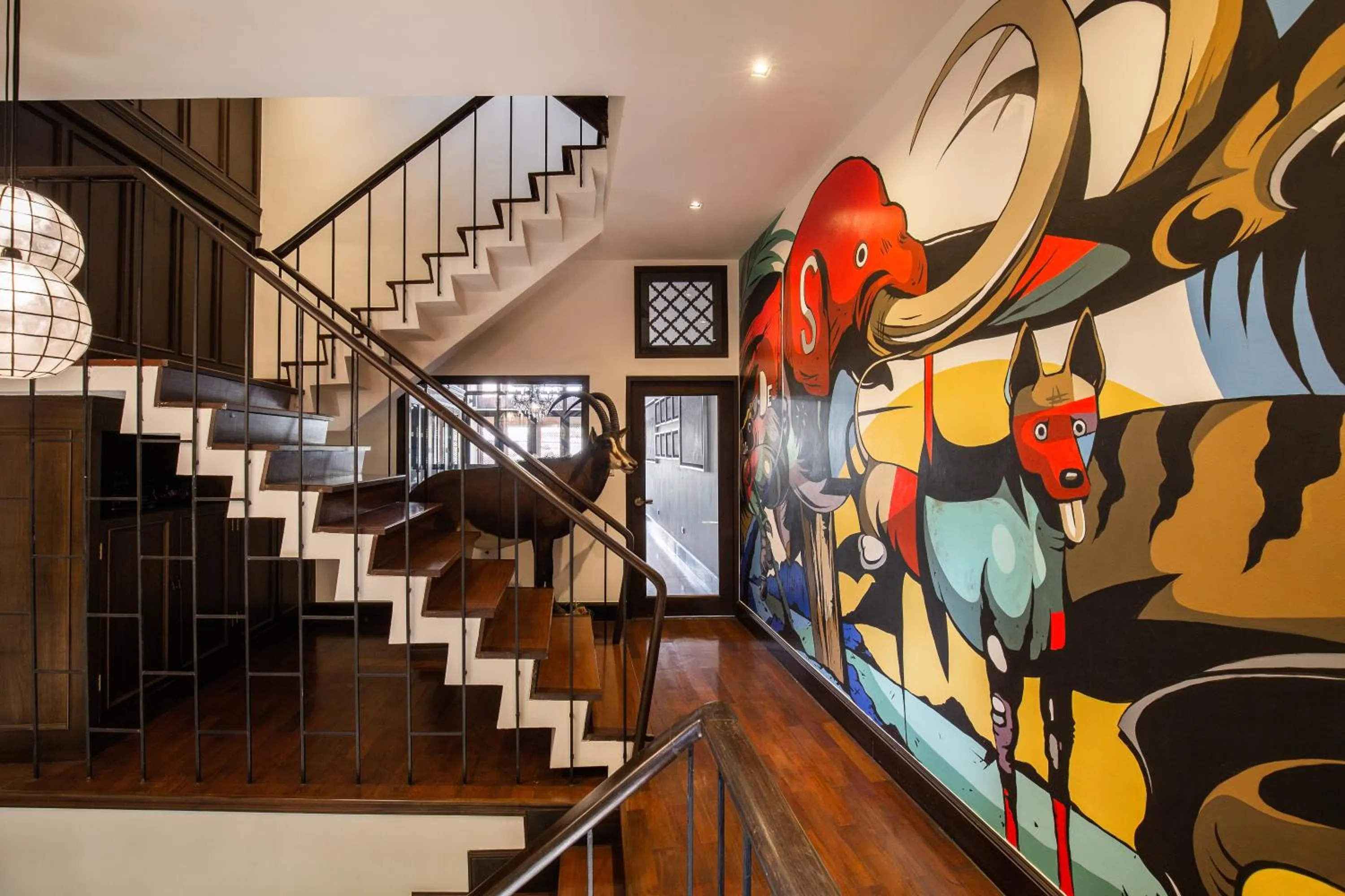 Decorative detail in The Bridge An Eclectic Luxotel