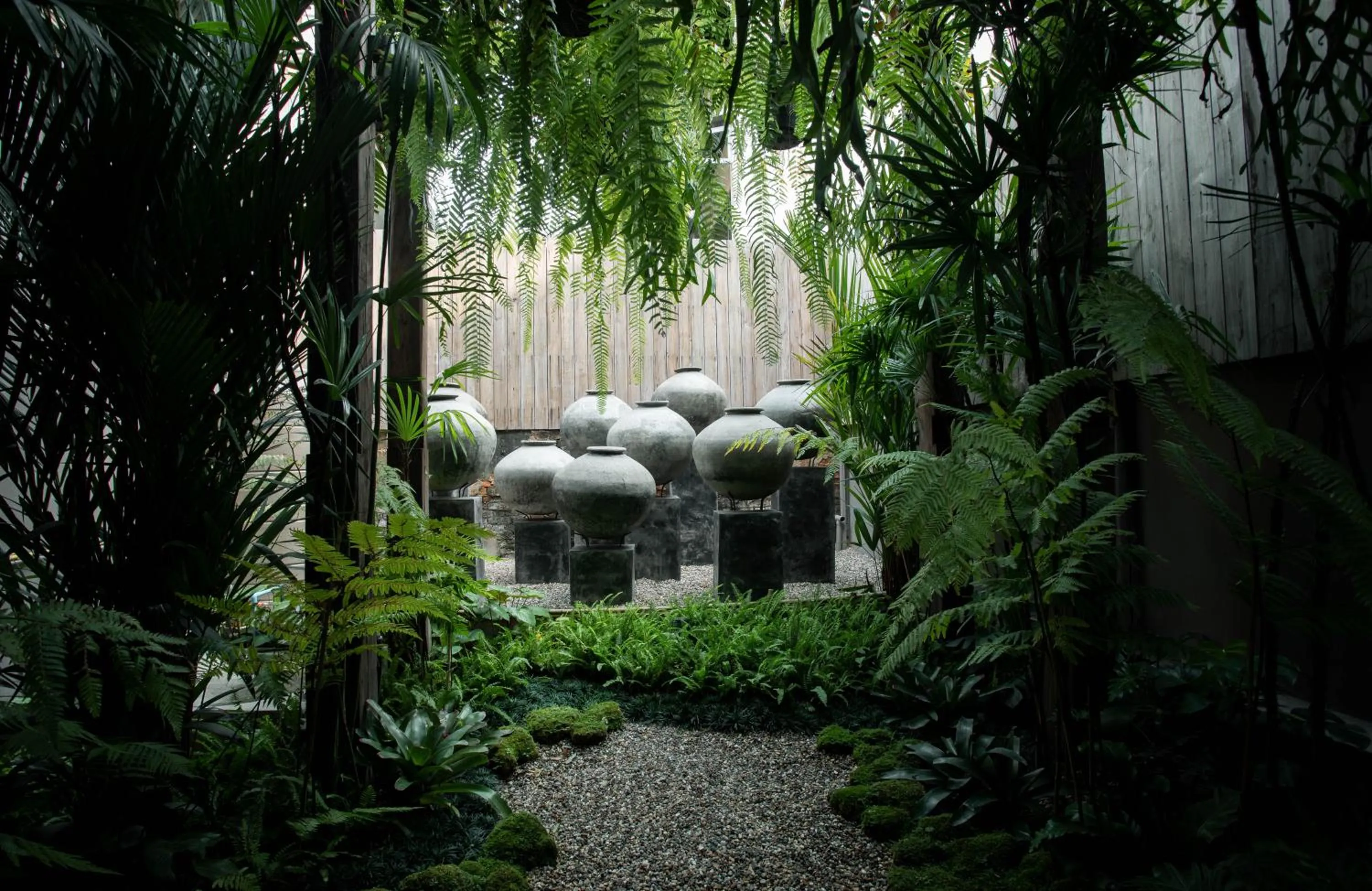 Garden in The Bridge An Eclectic Luxotel