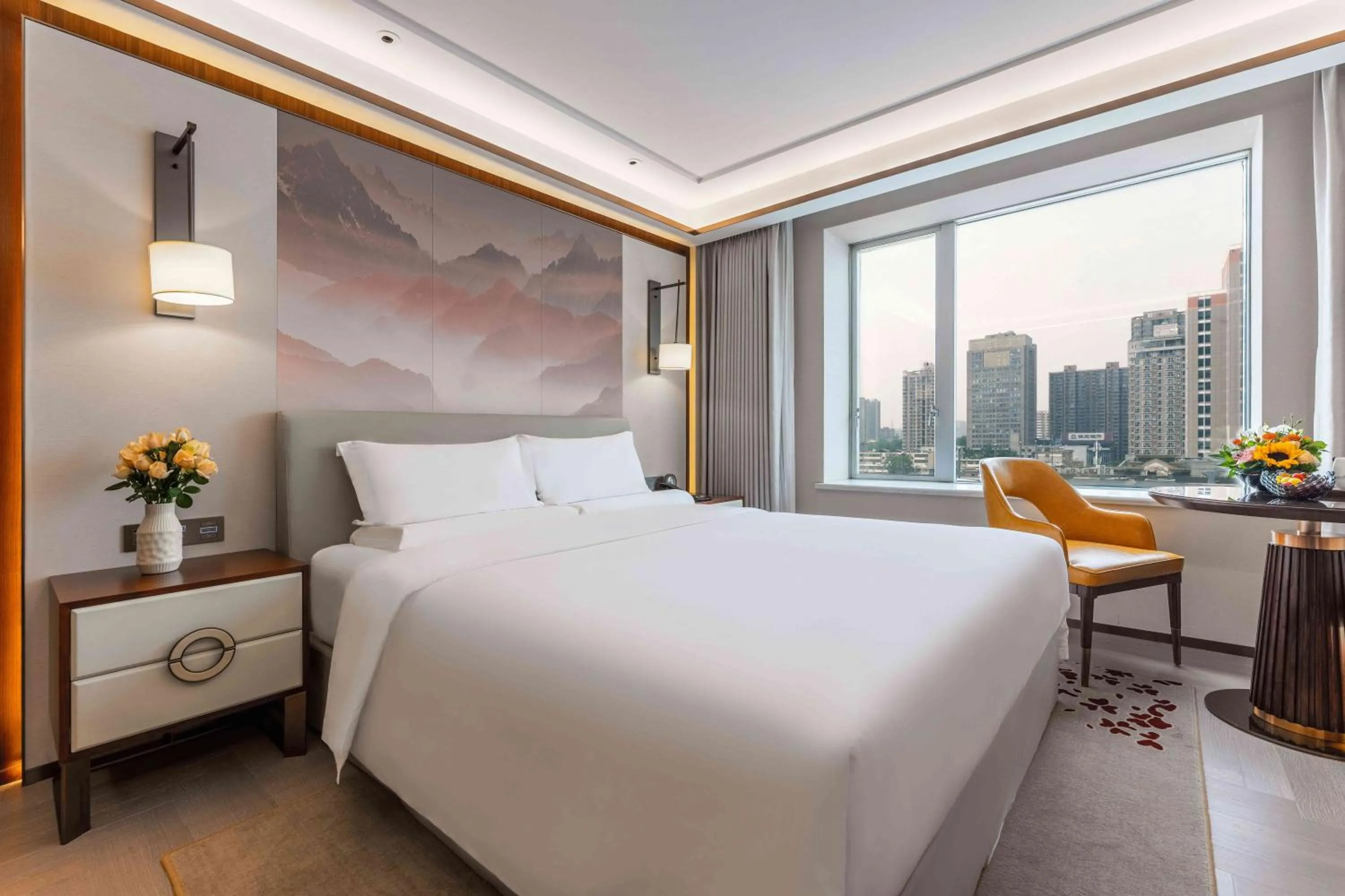 Bedroom, Bed in Yun-Zen Century Hotel