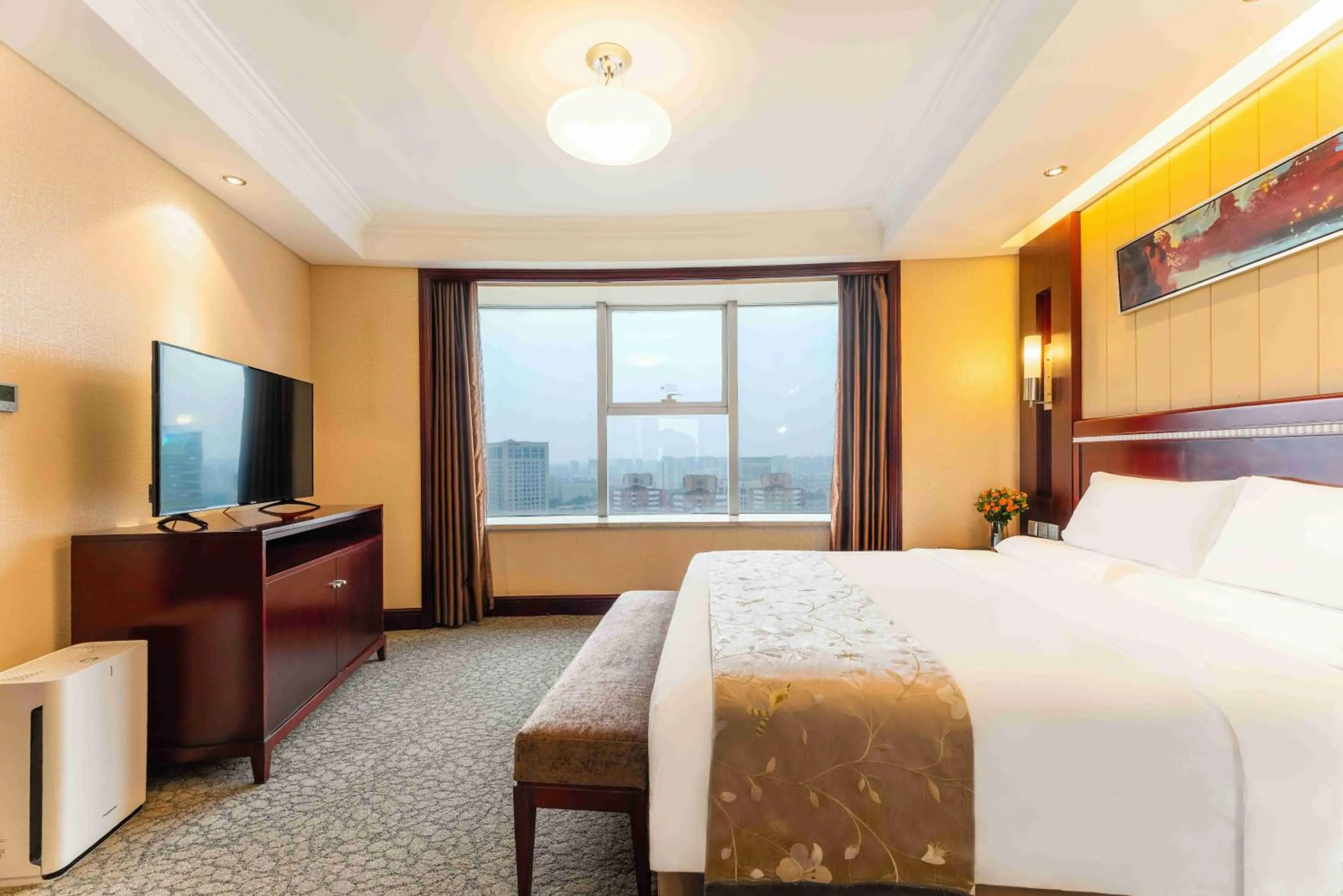 Bedroom, Bed in Yun-Zen Century Hotel