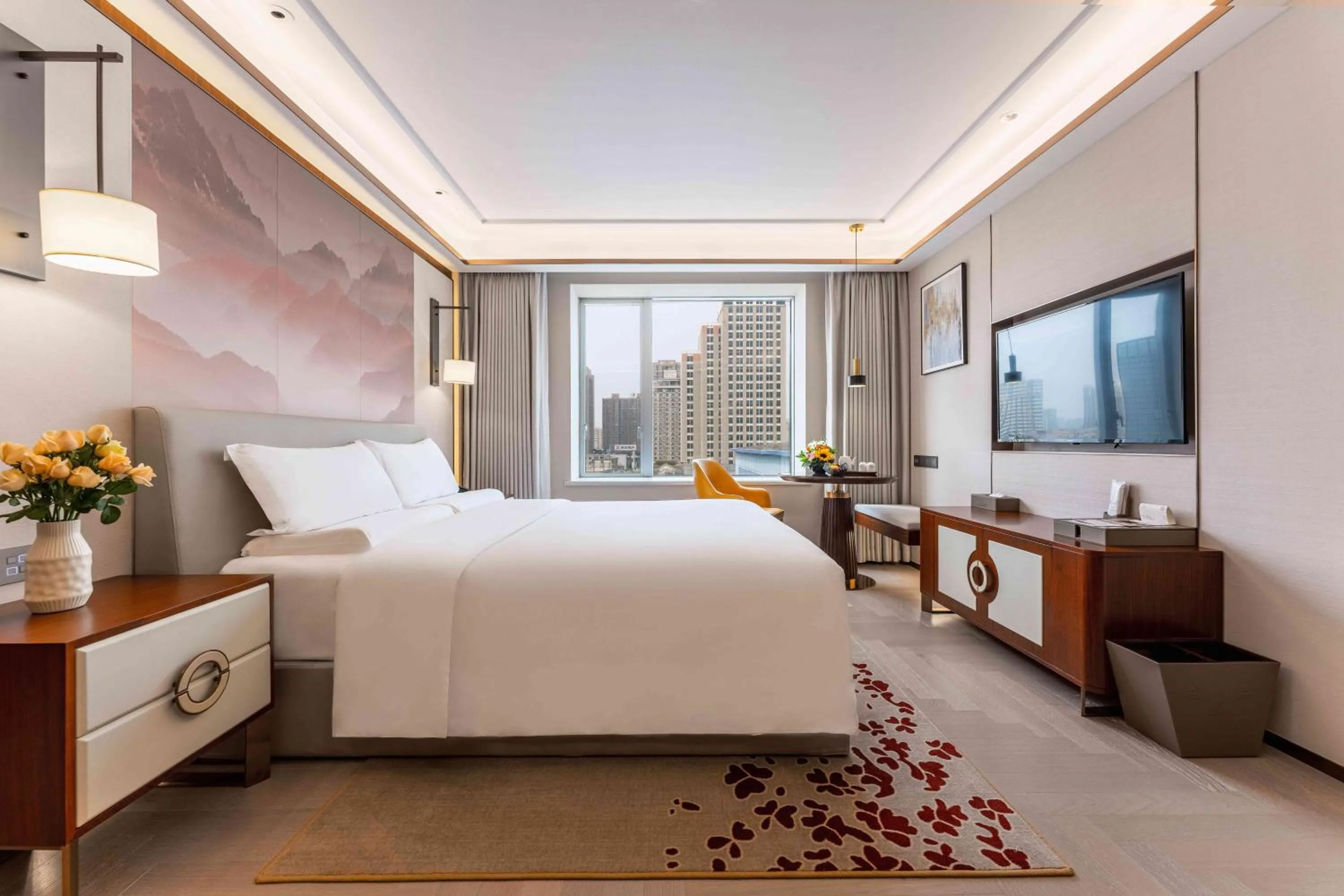 Bedroom, Bed in Yun-Zen Century Hotel