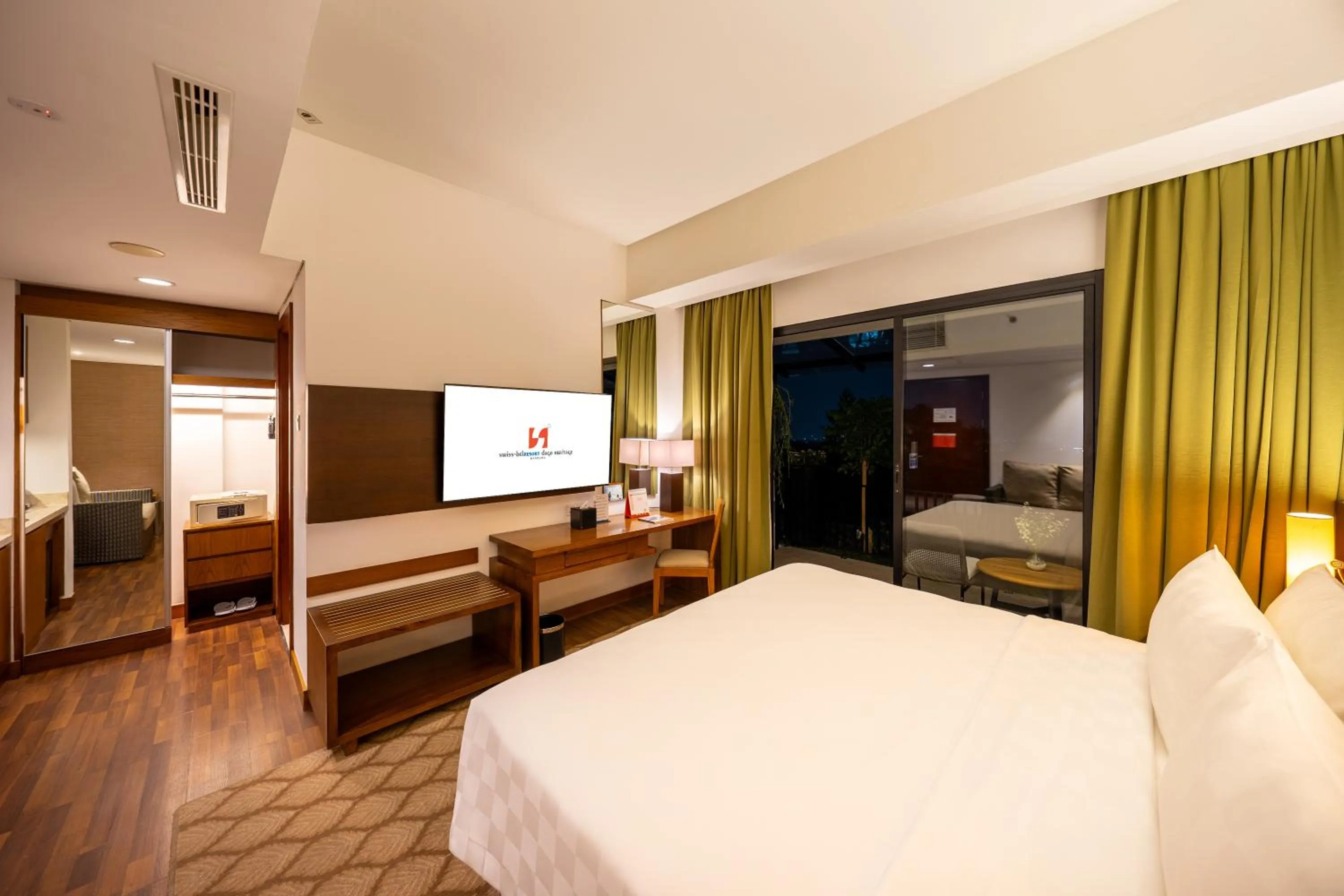 Bed in Swiss-Belresort Dago Heritage