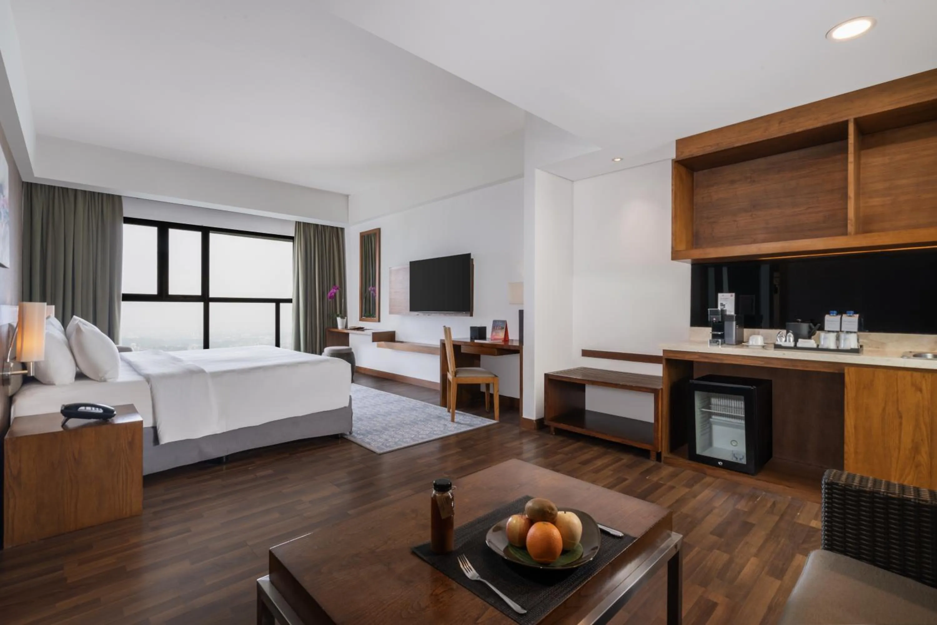 Bed in Swiss-Belresort Dago Heritage