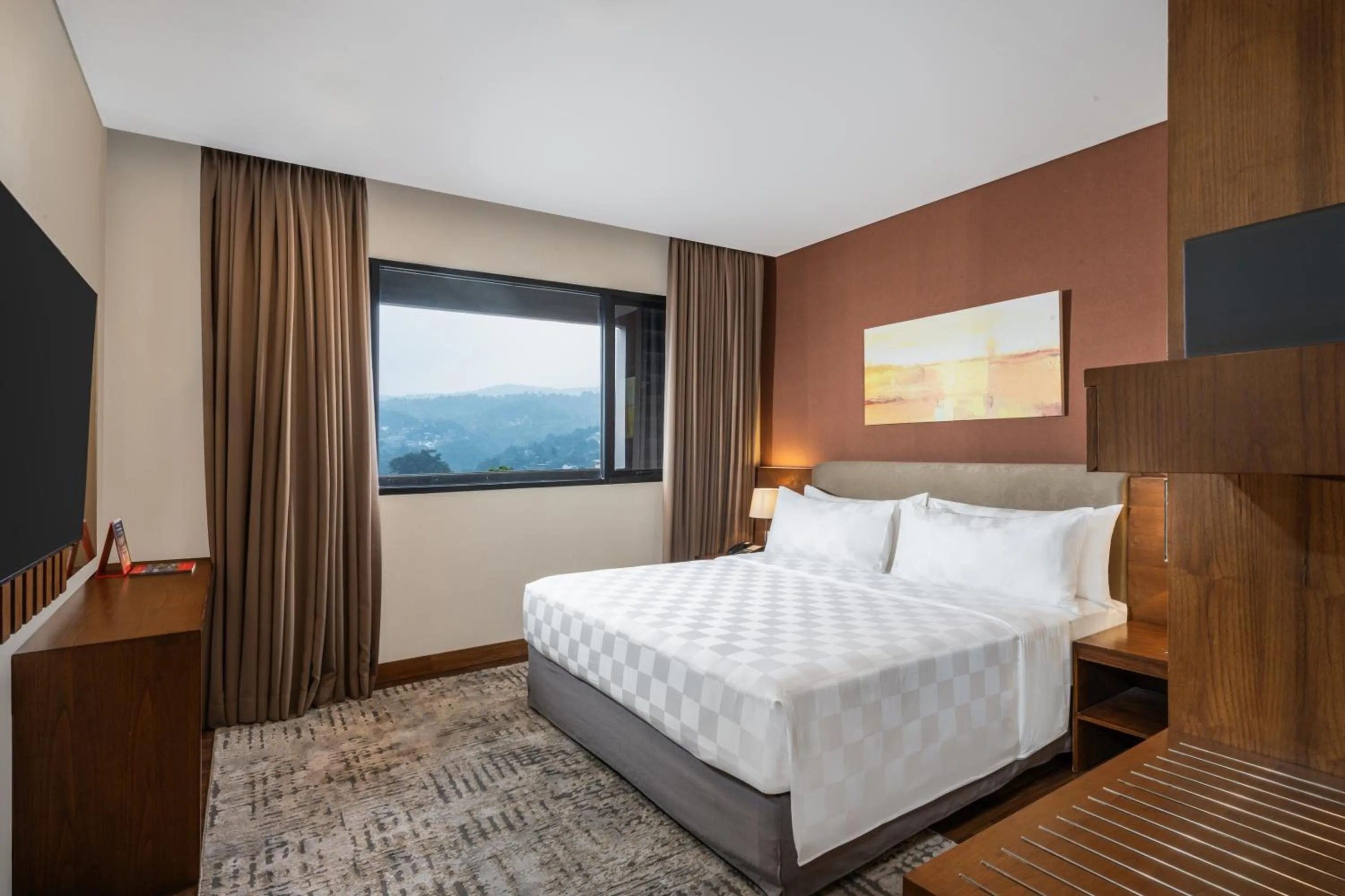 Bed in Swiss-Belresort Dago Heritage