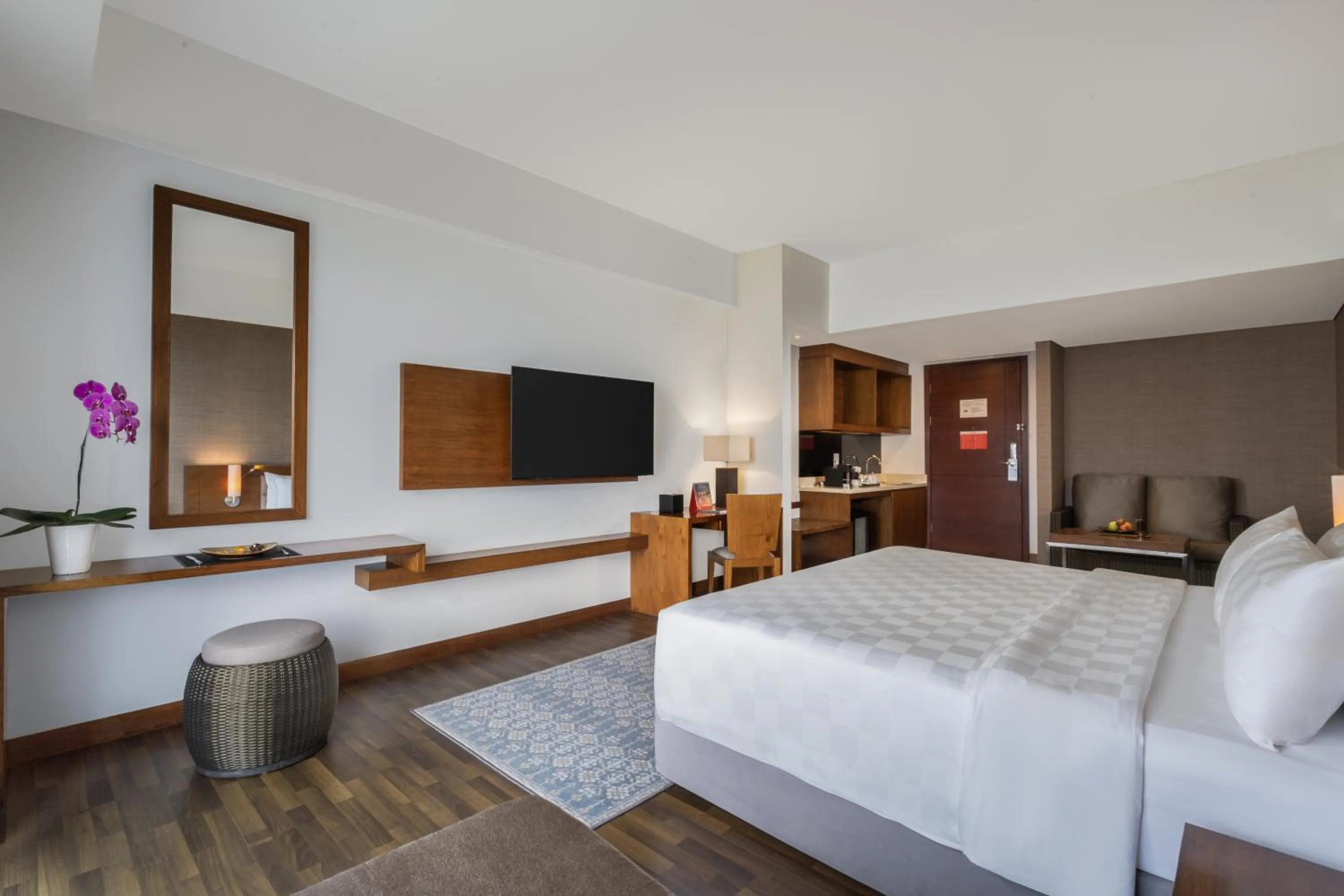 Bed in Swiss-Belresort Dago Heritage