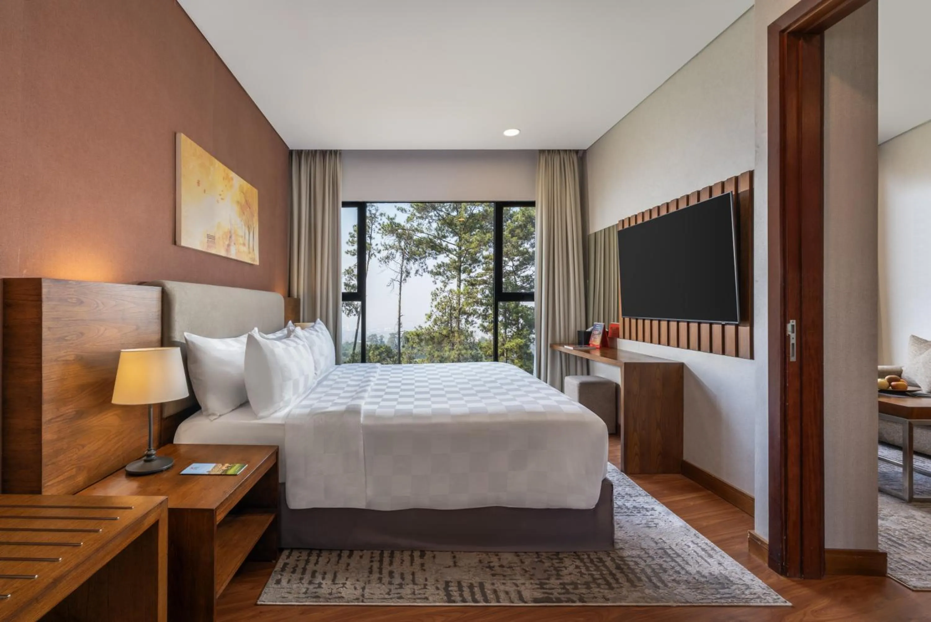 Bed in Swiss-Belresort Dago Heritage