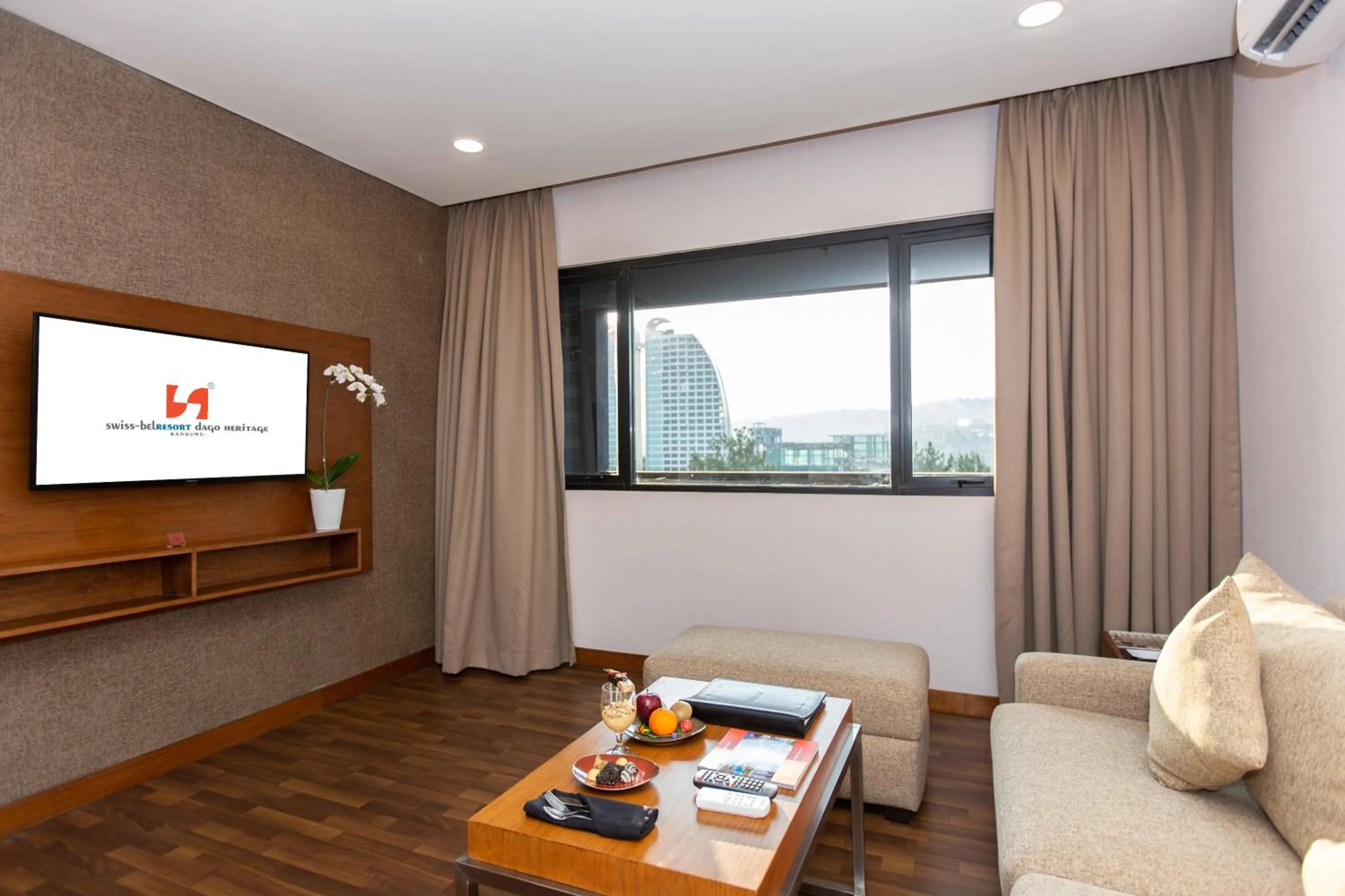 Seating area in Swiss-Belresort Dago Heritage