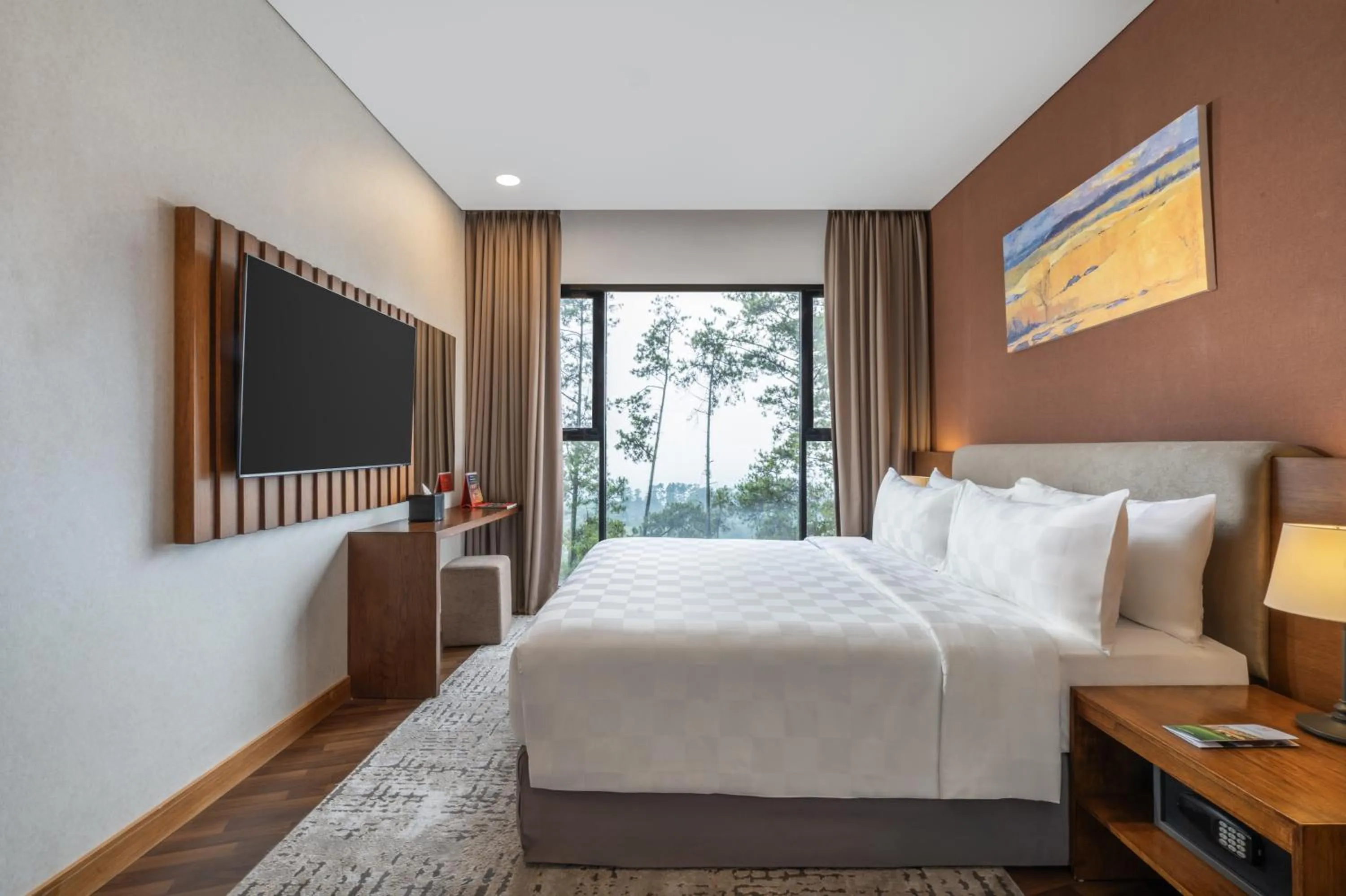 Bed in Swiss-Belresort Dago Heritage