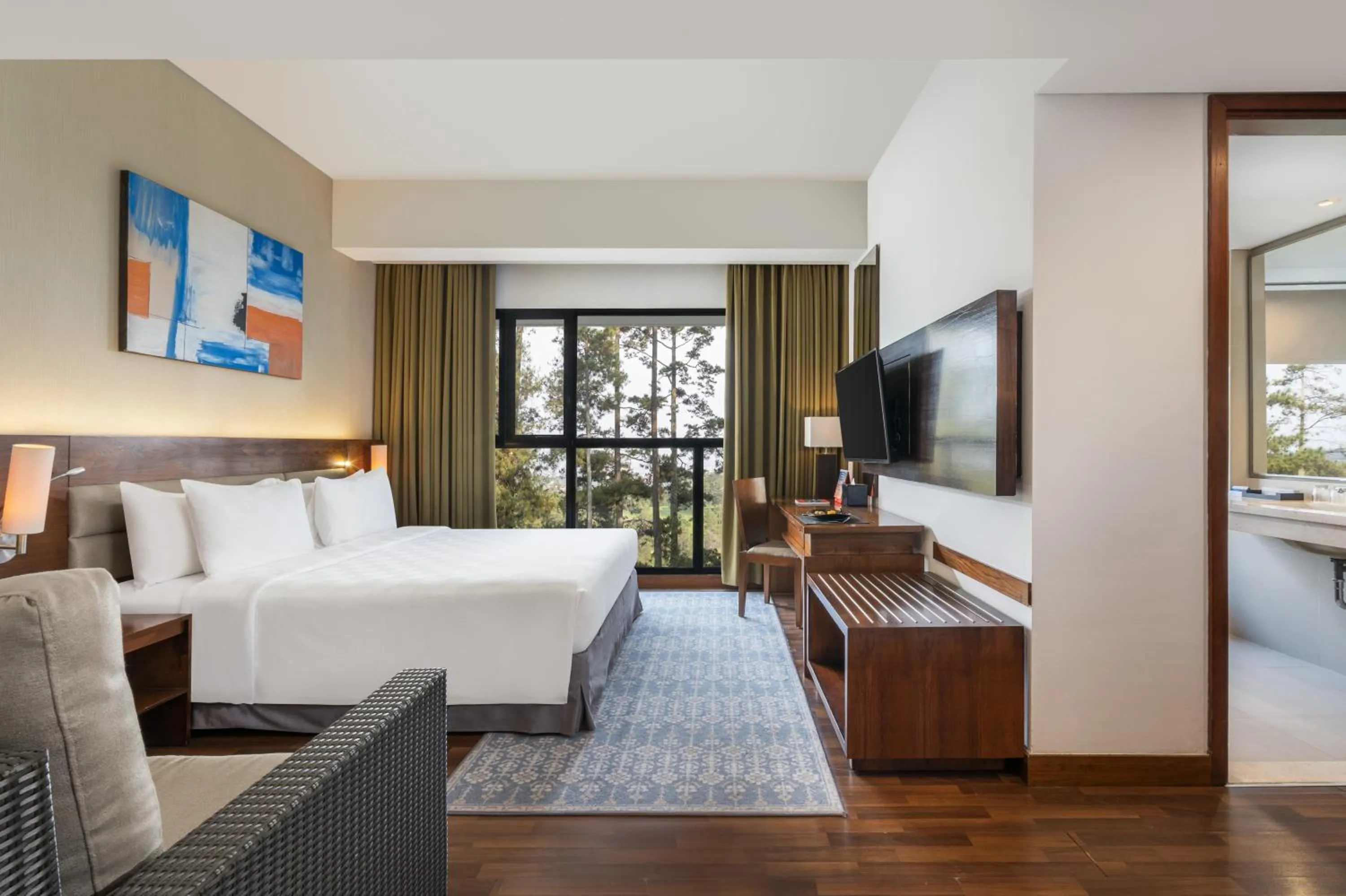 Bed in Swiss-Belresort Dago Heritage