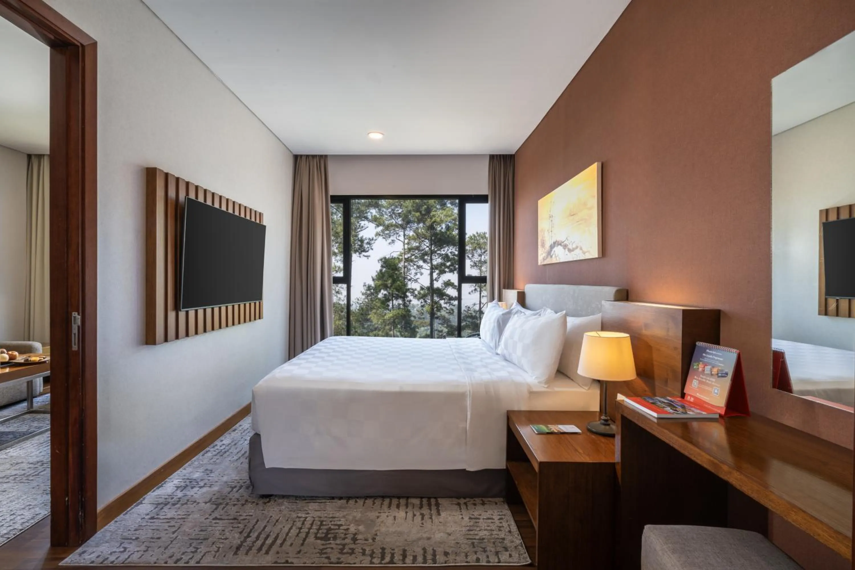 Bed in Swiss-Belresort Dago Heritage