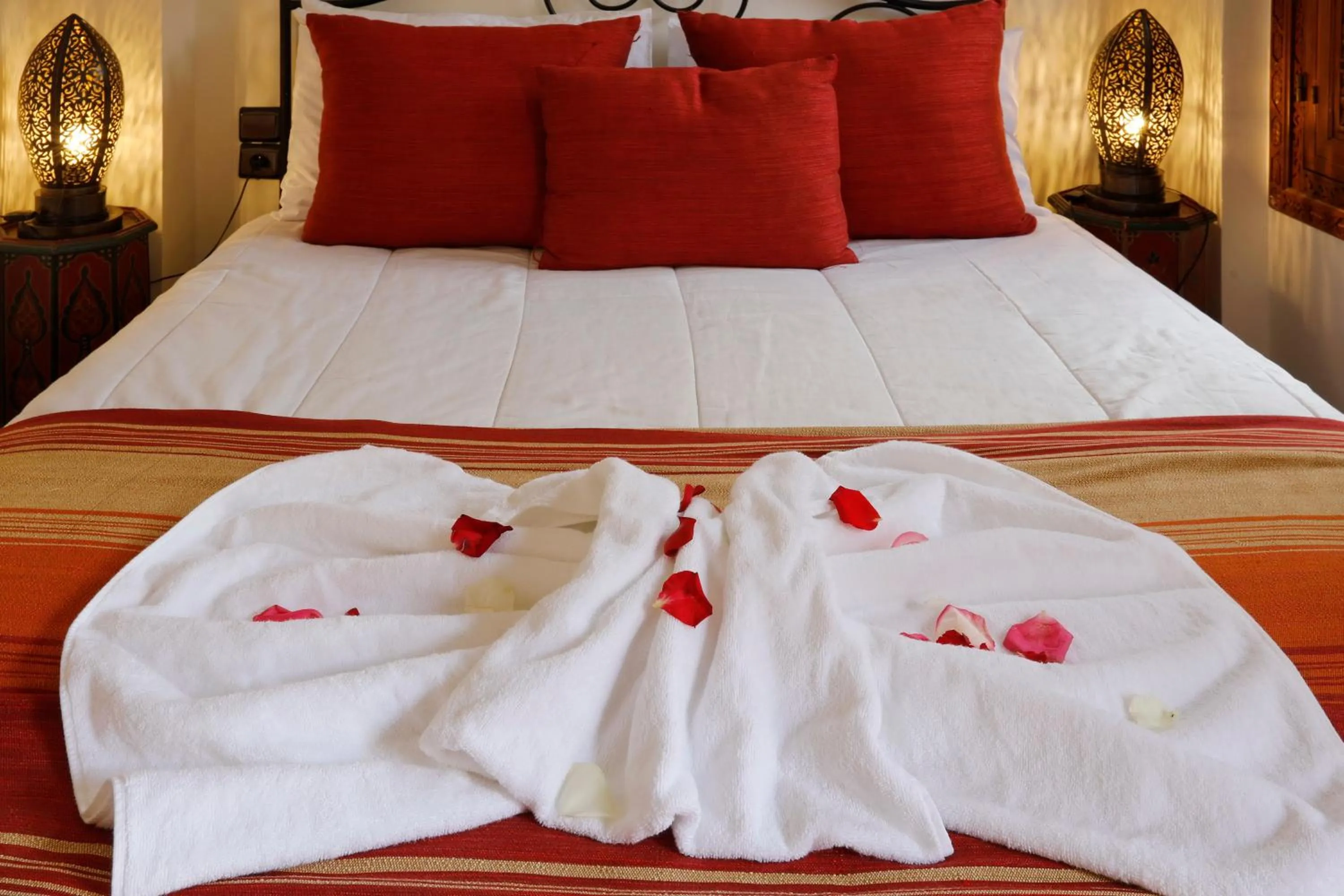 Bed in Riad Daria Suites & Spa