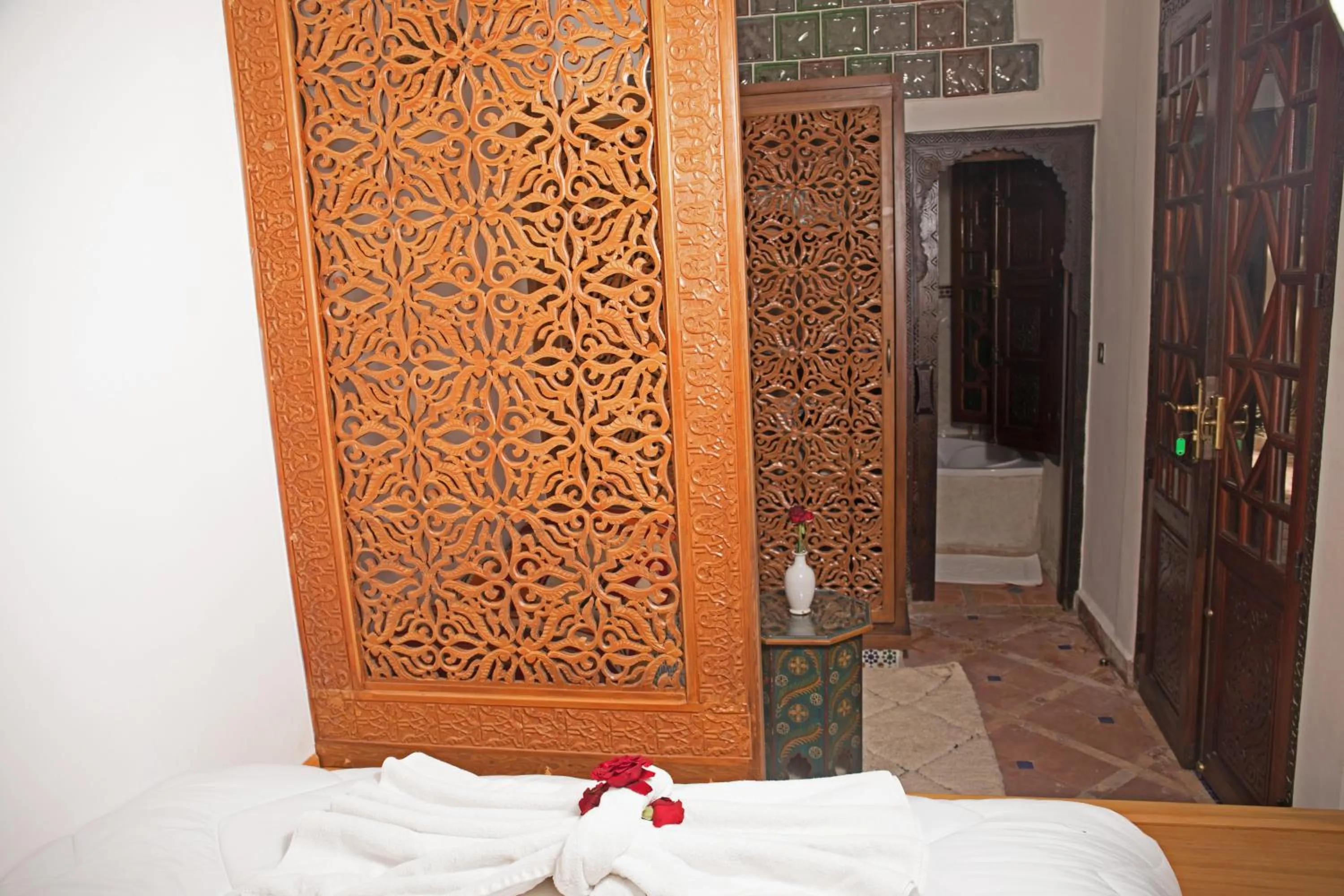 Bed in Riad Daria Suites & Spa