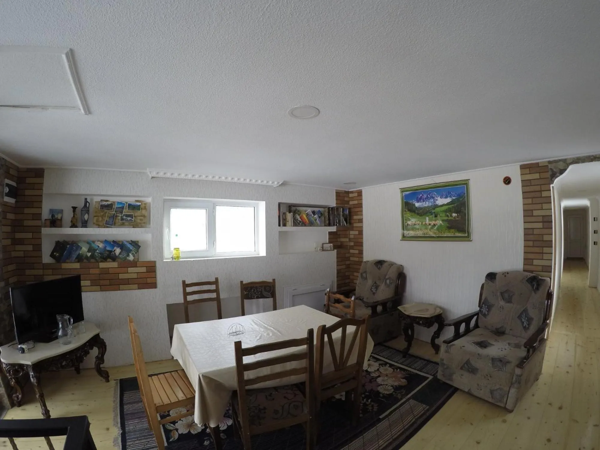Living room in Hilltop Mestia