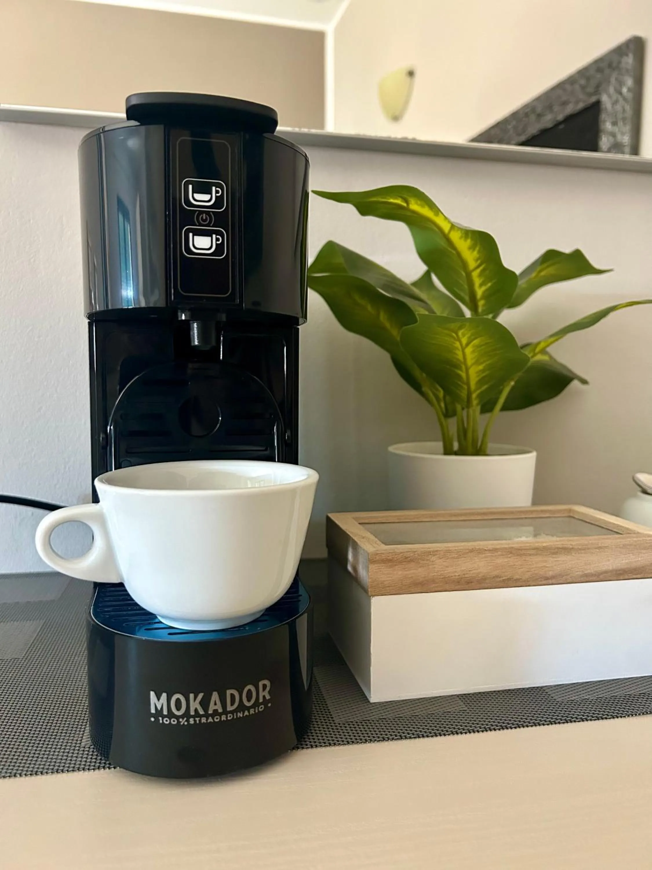 Coffee/tea facilities in La Locanda di Piazza