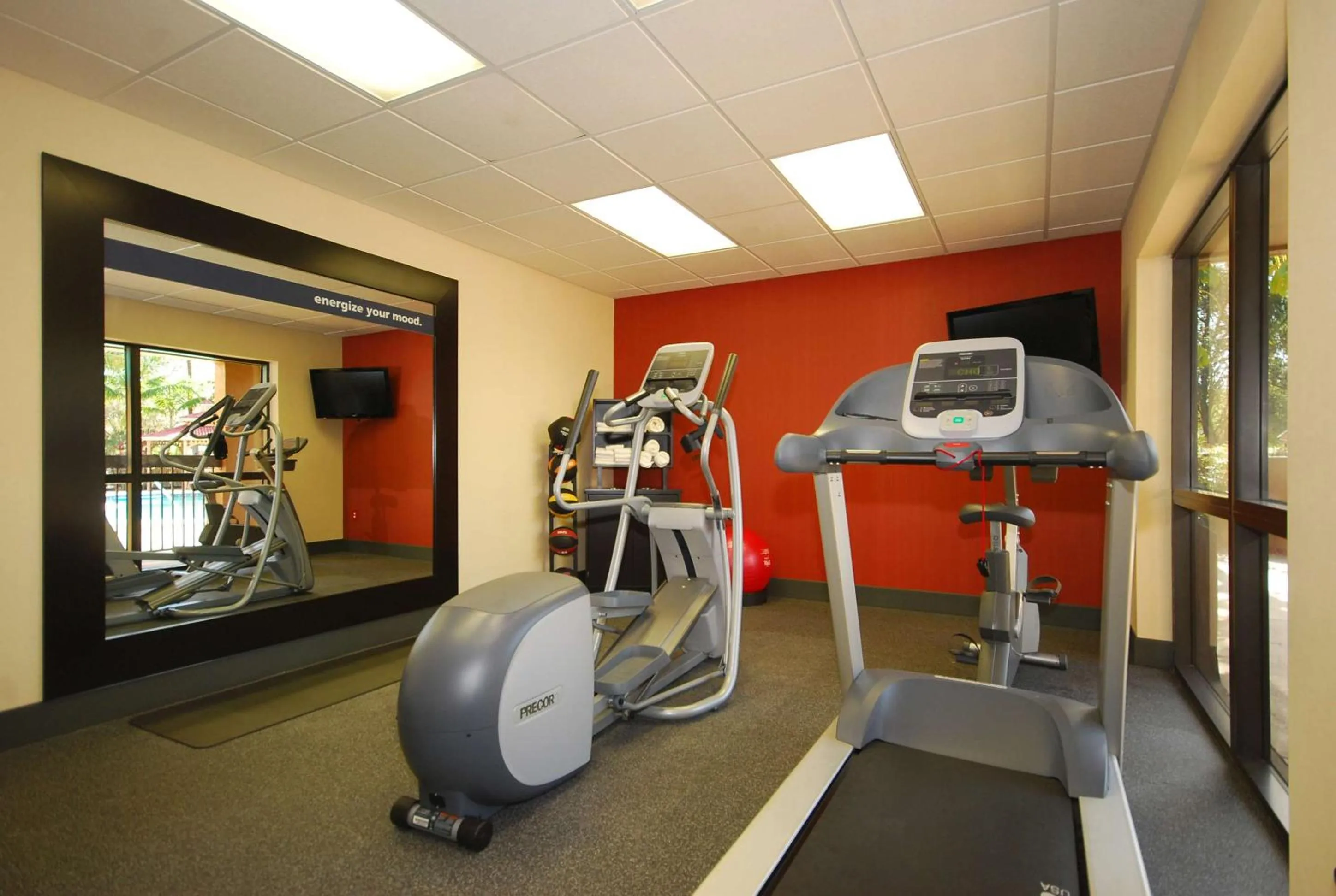 Fitness centre/facilities in Hampton Inn Fort Myers-Airport & I-75
