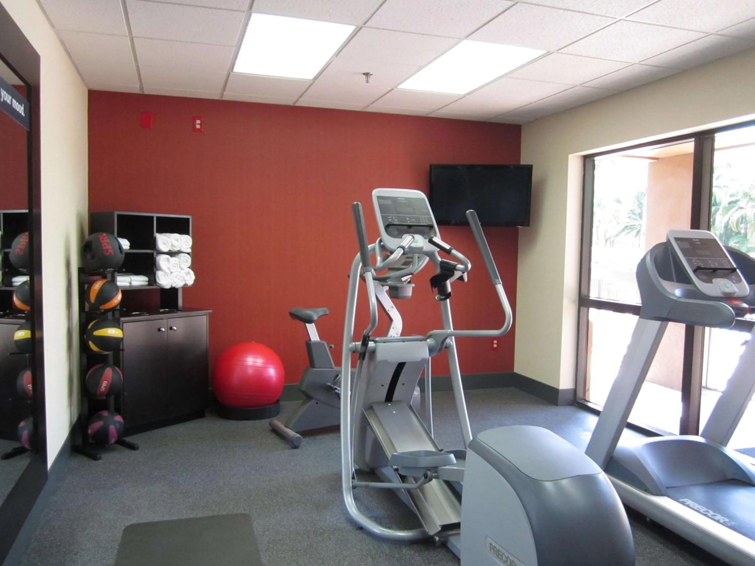 Fitness centre/facilities in Hampton Inn Fort Myers-Airport & I-75