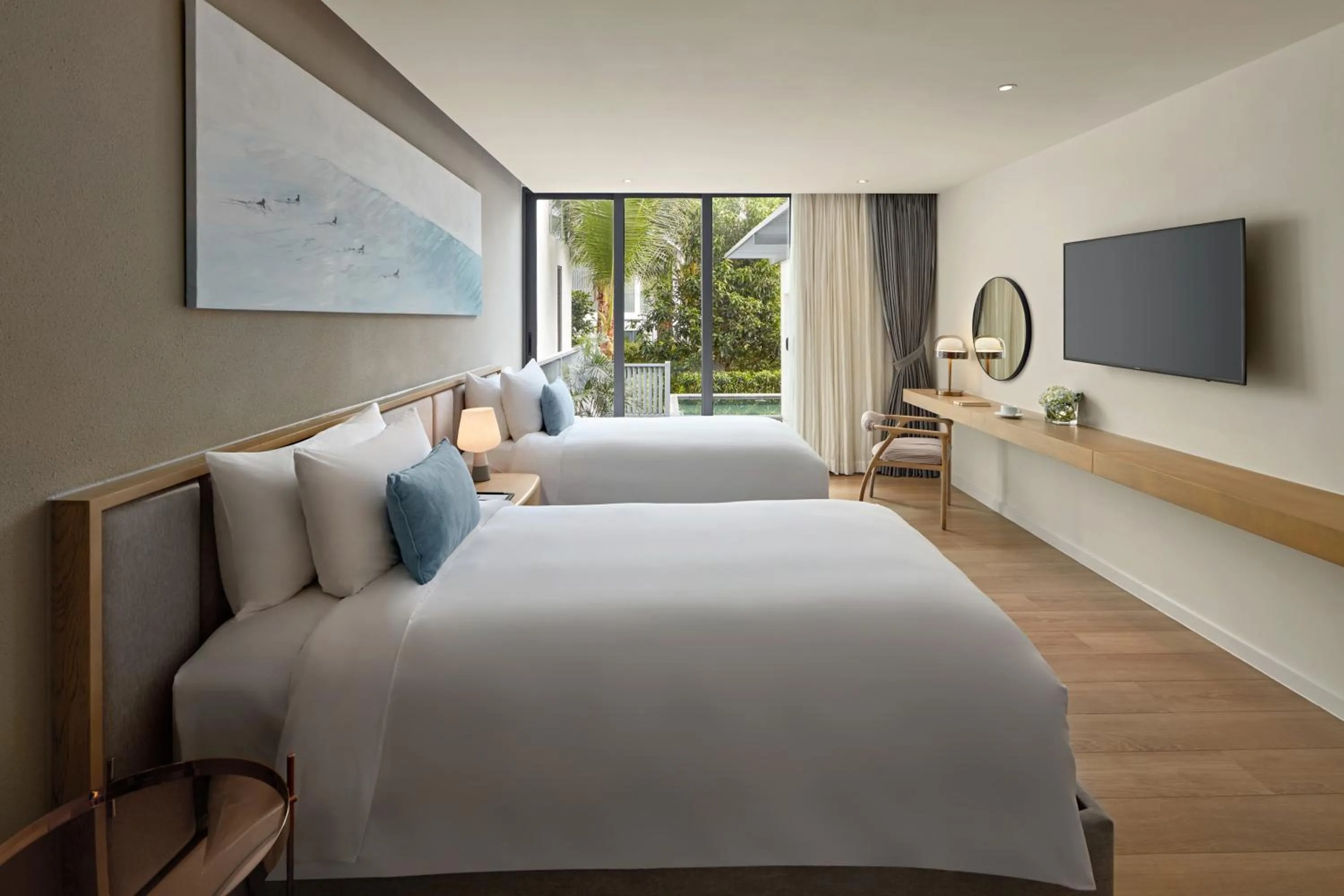 Bed in Premier Residences Phu Quoc Emerald Bay Managed by Accor