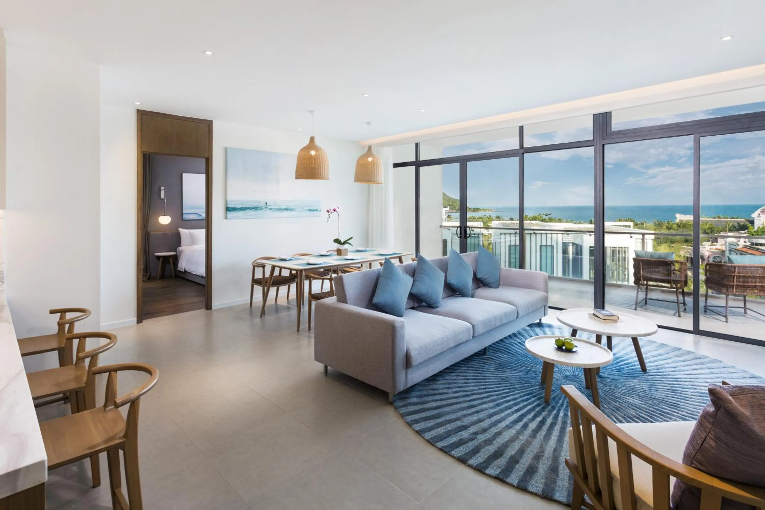 Living room in Premier Residences Phu Quoc Emerald Bay Managed by Accor