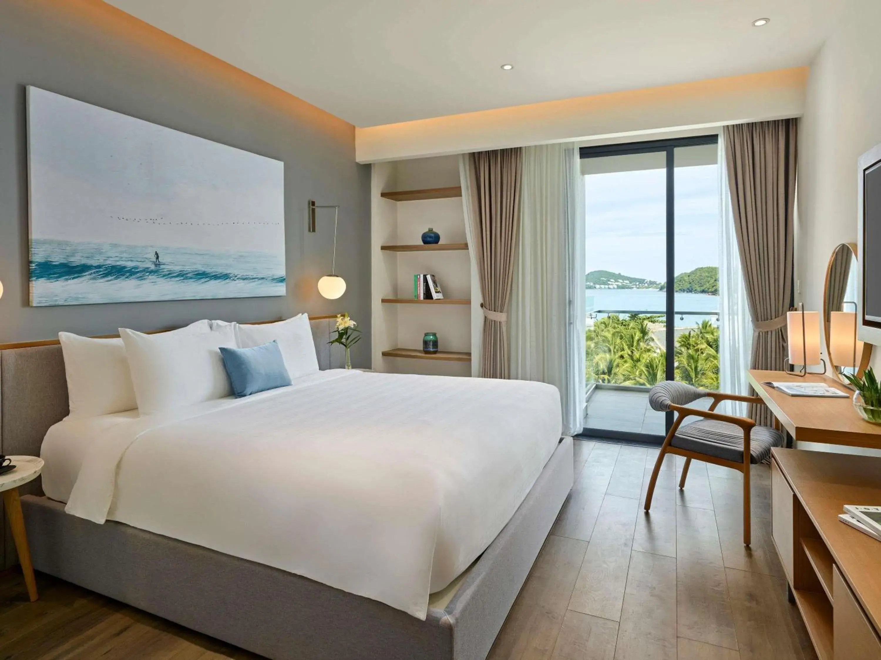 Bedroom, Bed in Premier Residences Phu Quoc Emerald Bay Managed by Accor Bedroom, Bed in Premier Residences Phu Quoc Emerald Bay Managed by Accor