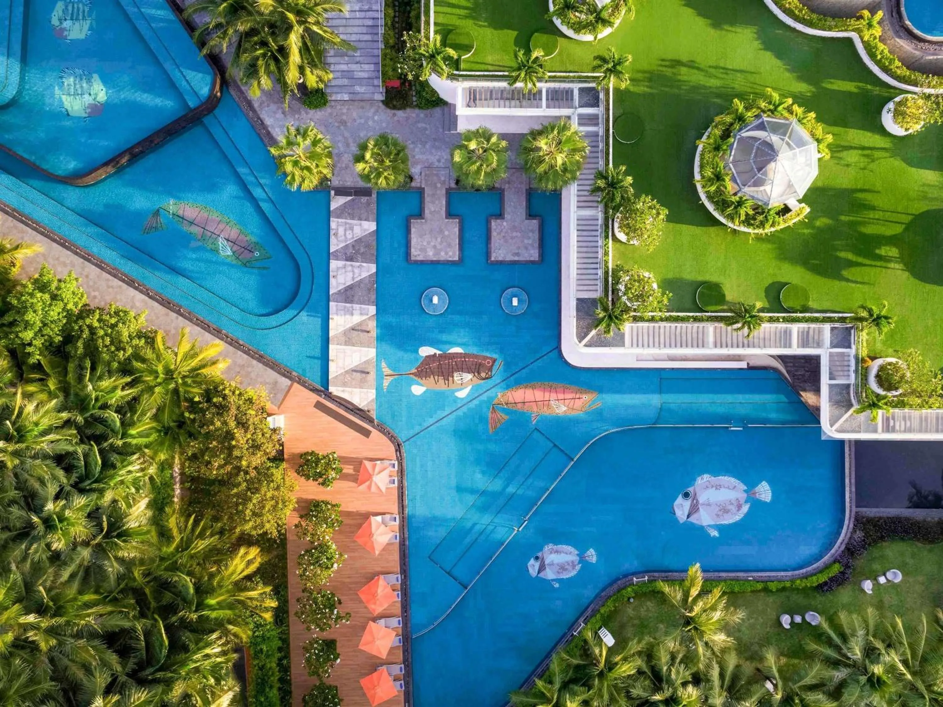 Pool view in Premier Residences Phu Quoc Emerald Bay Managed by Accor