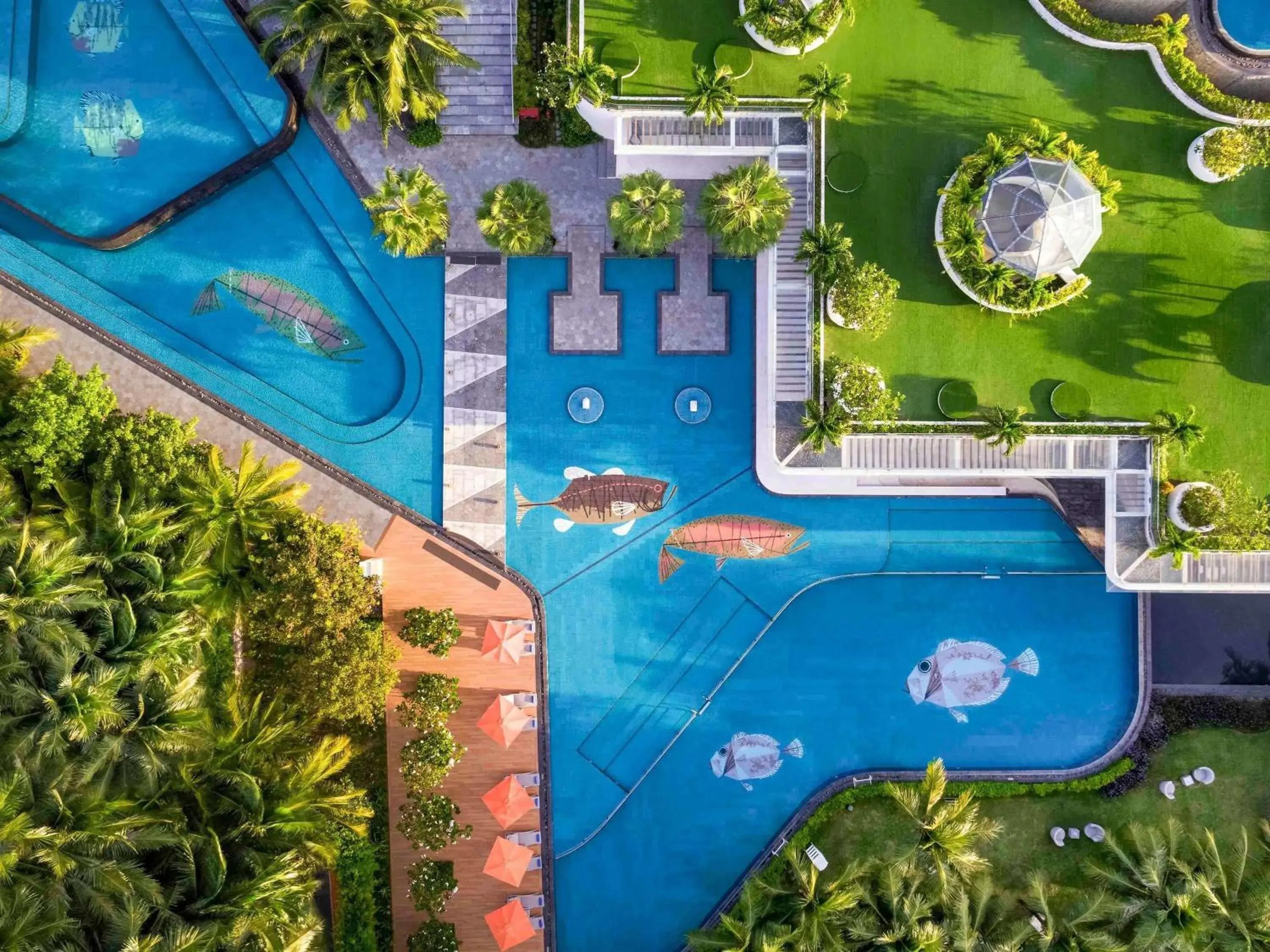 Pool view in Premier Residences Phu Quoc Emerald Bay Managed by Accor Pool view in Premier Residences Phu Quoc Emerald Bay Managed by Accor